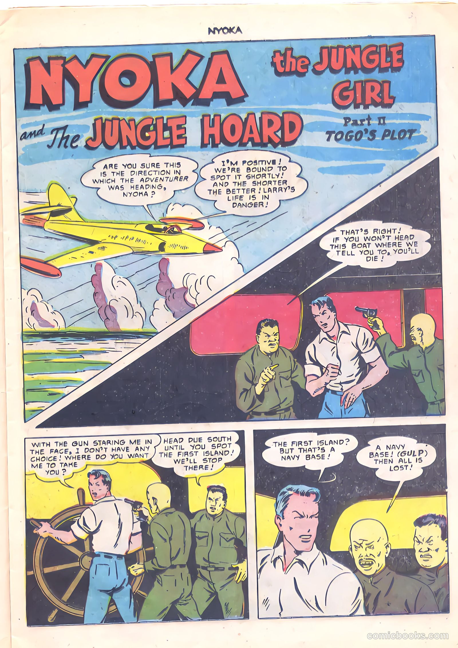 Nyoka the Jungle Girl #52 — page 11 of 36