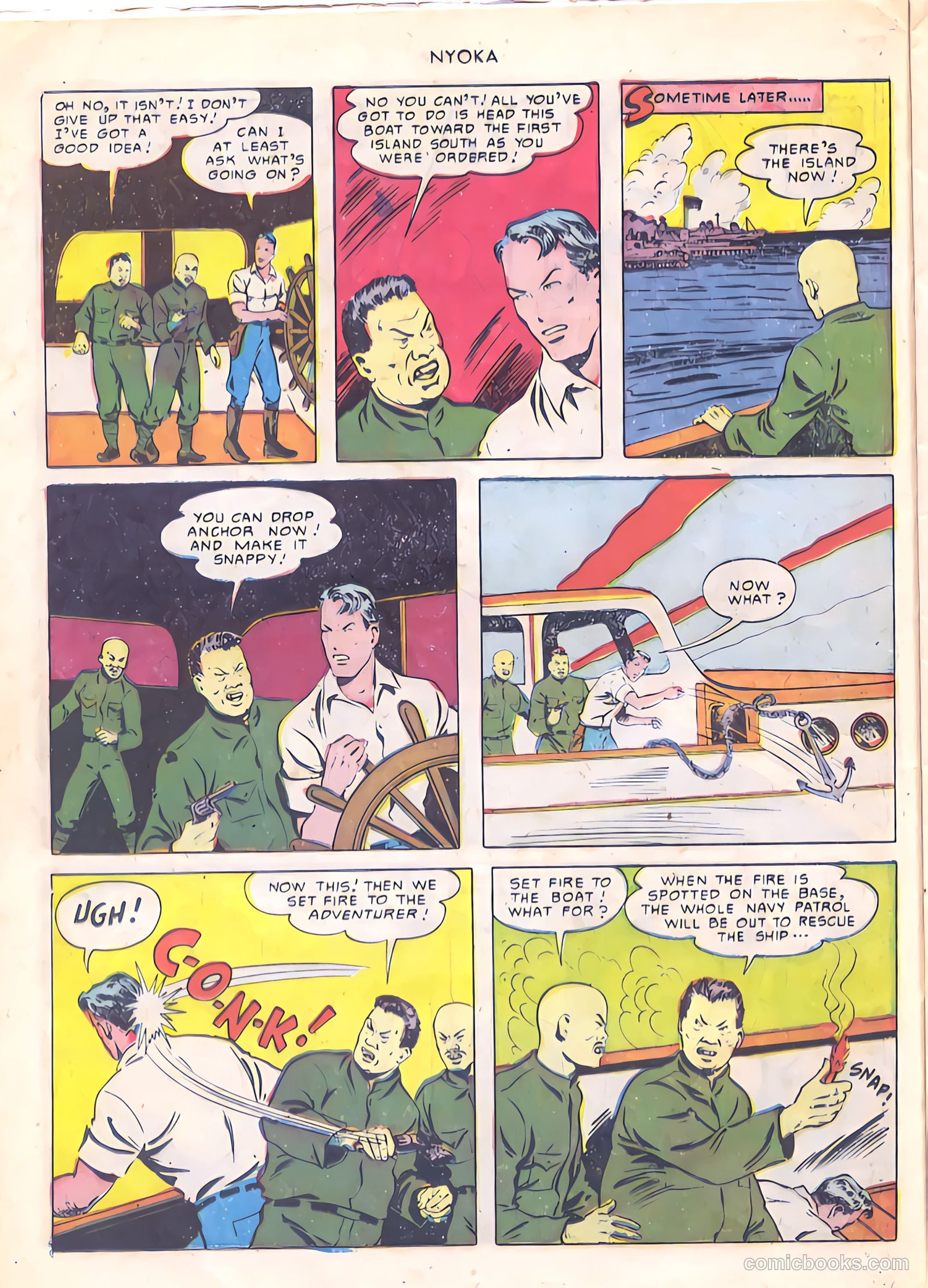 Nyoka the Jungle Girl #52 — page 12 of 36