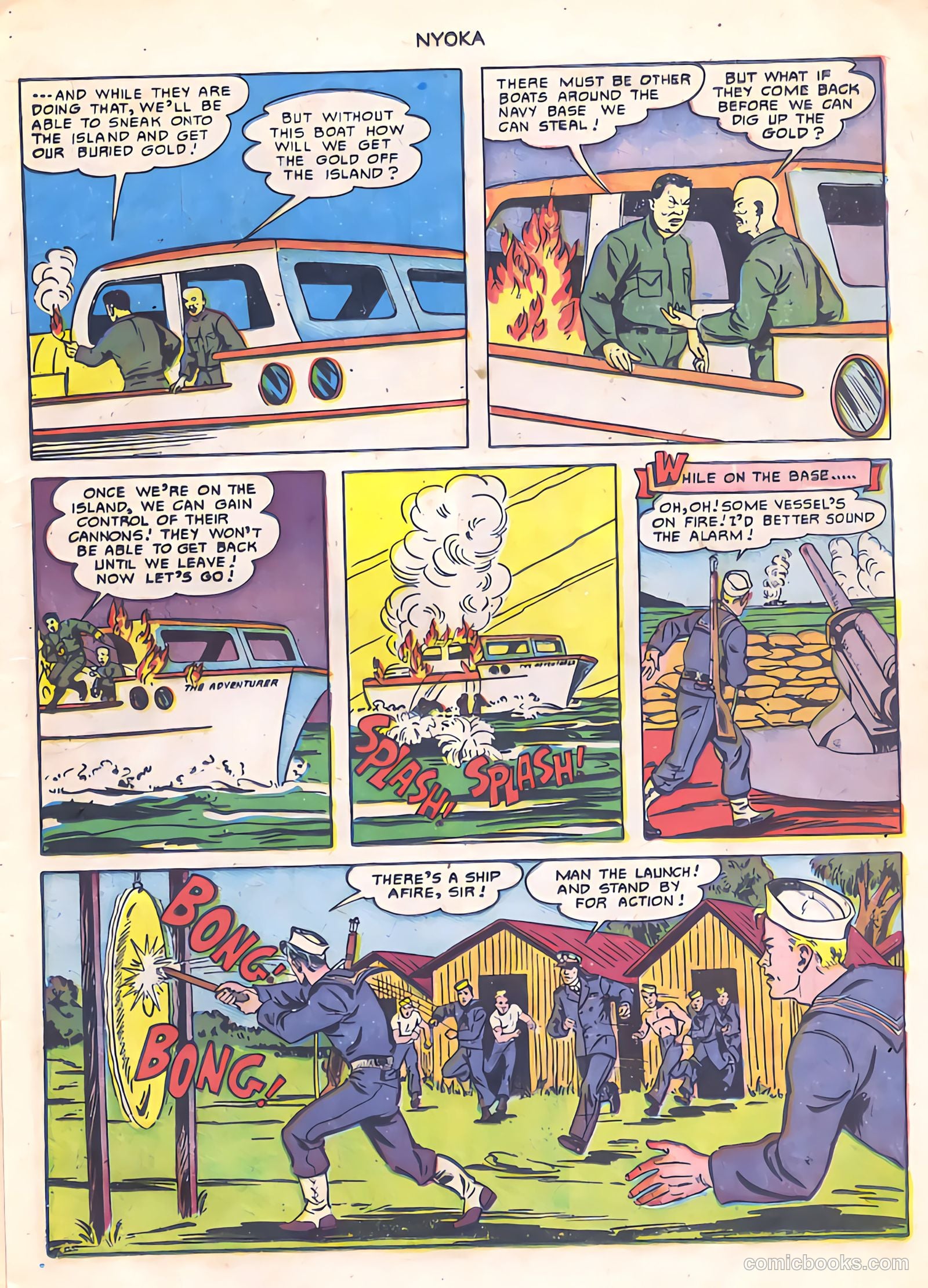 Nyoka the Jungle Girl #52 — page 13 of 36