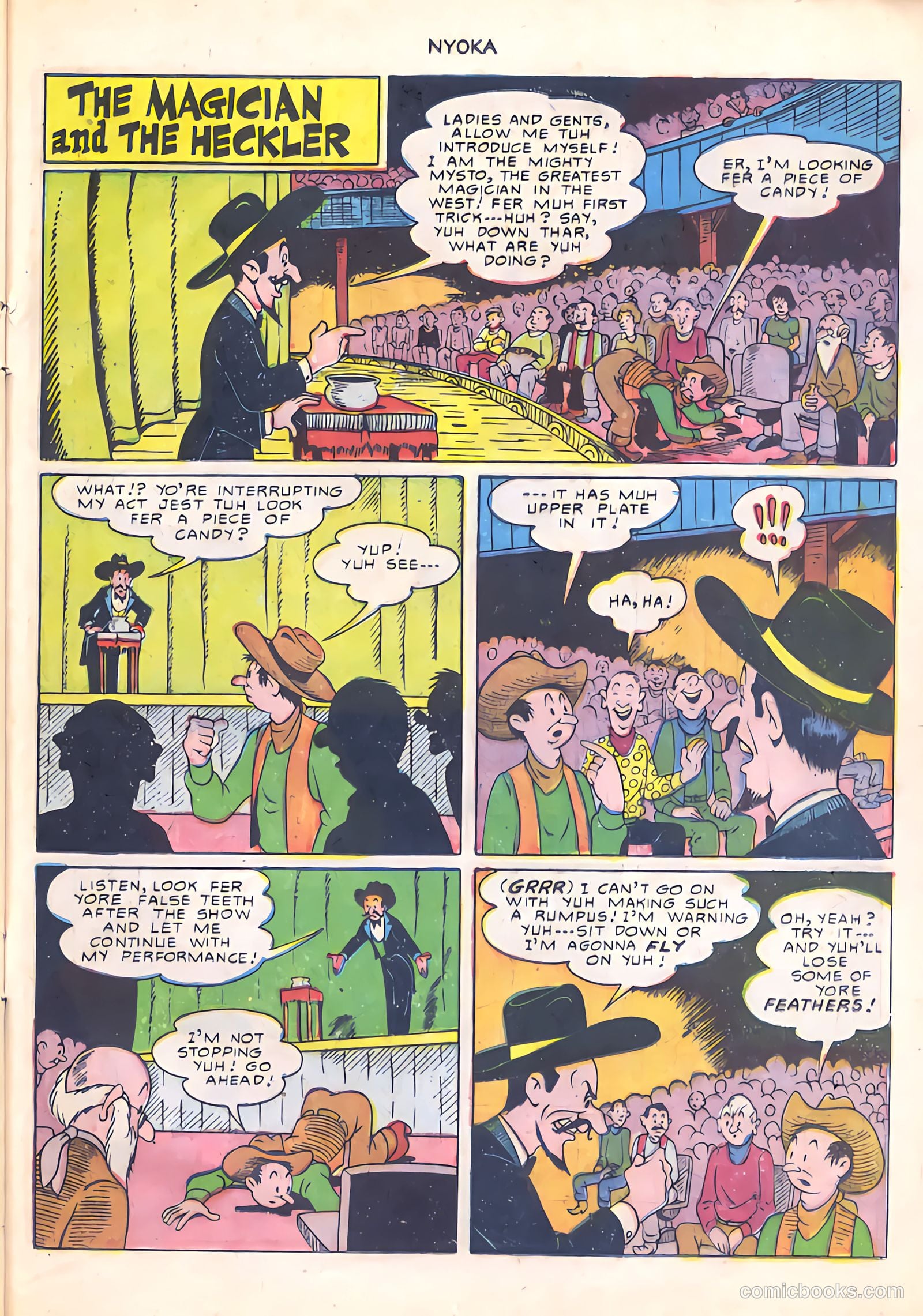 Nyoka the Jungle Girl #52 — page 25 of 36
