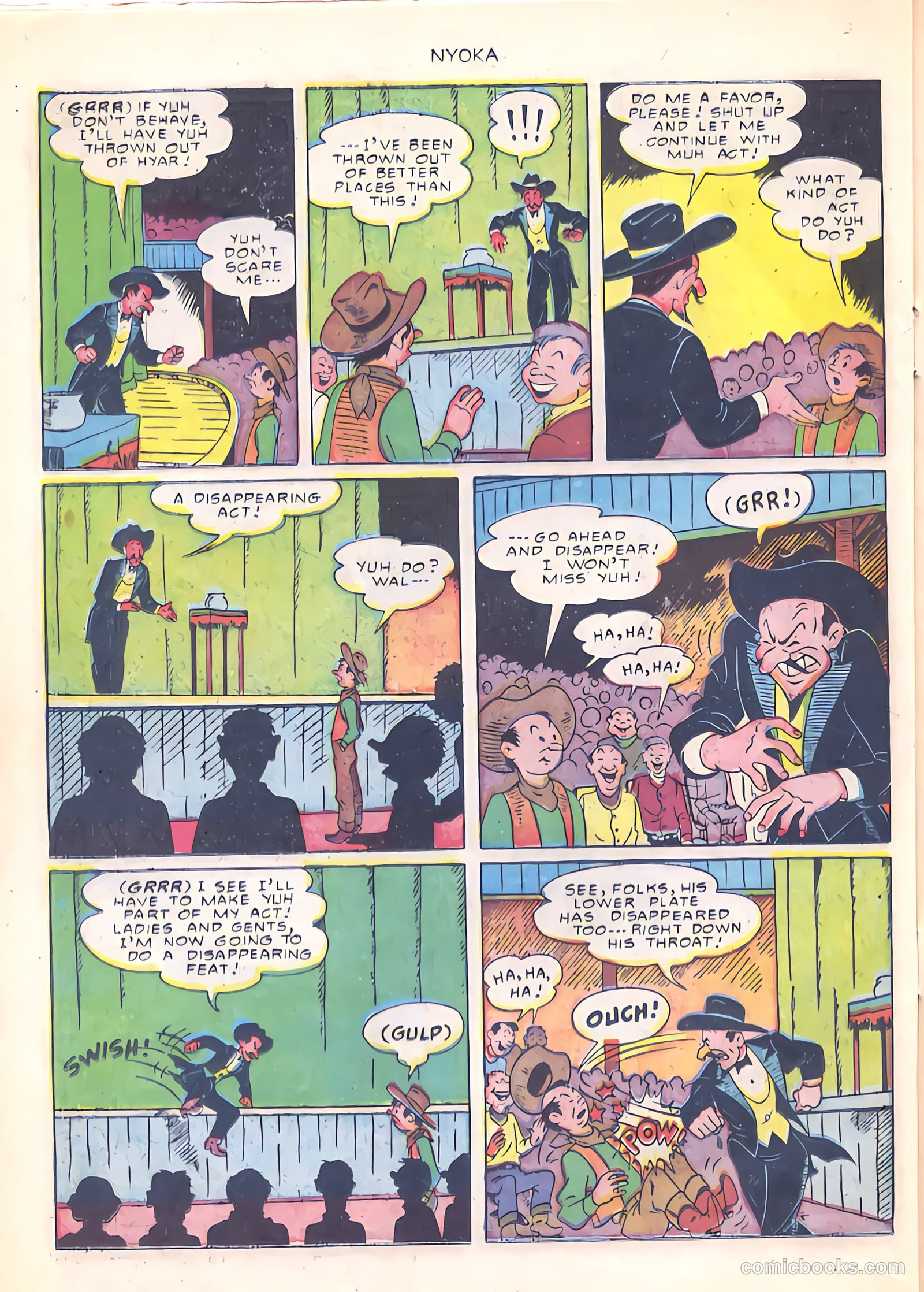 Nyoka the Jungle Girl #52 — page 26 of 36