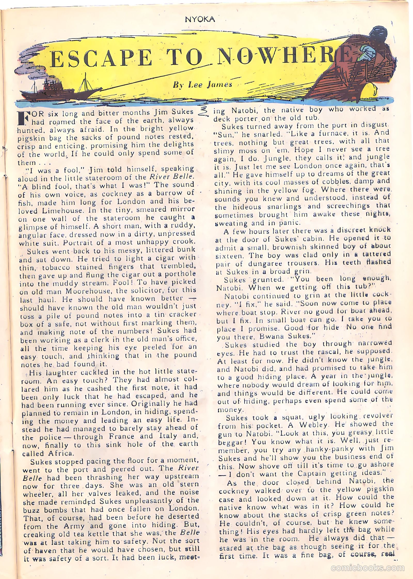 Nyoka the Jungle Girl #52 — page 27 of 36