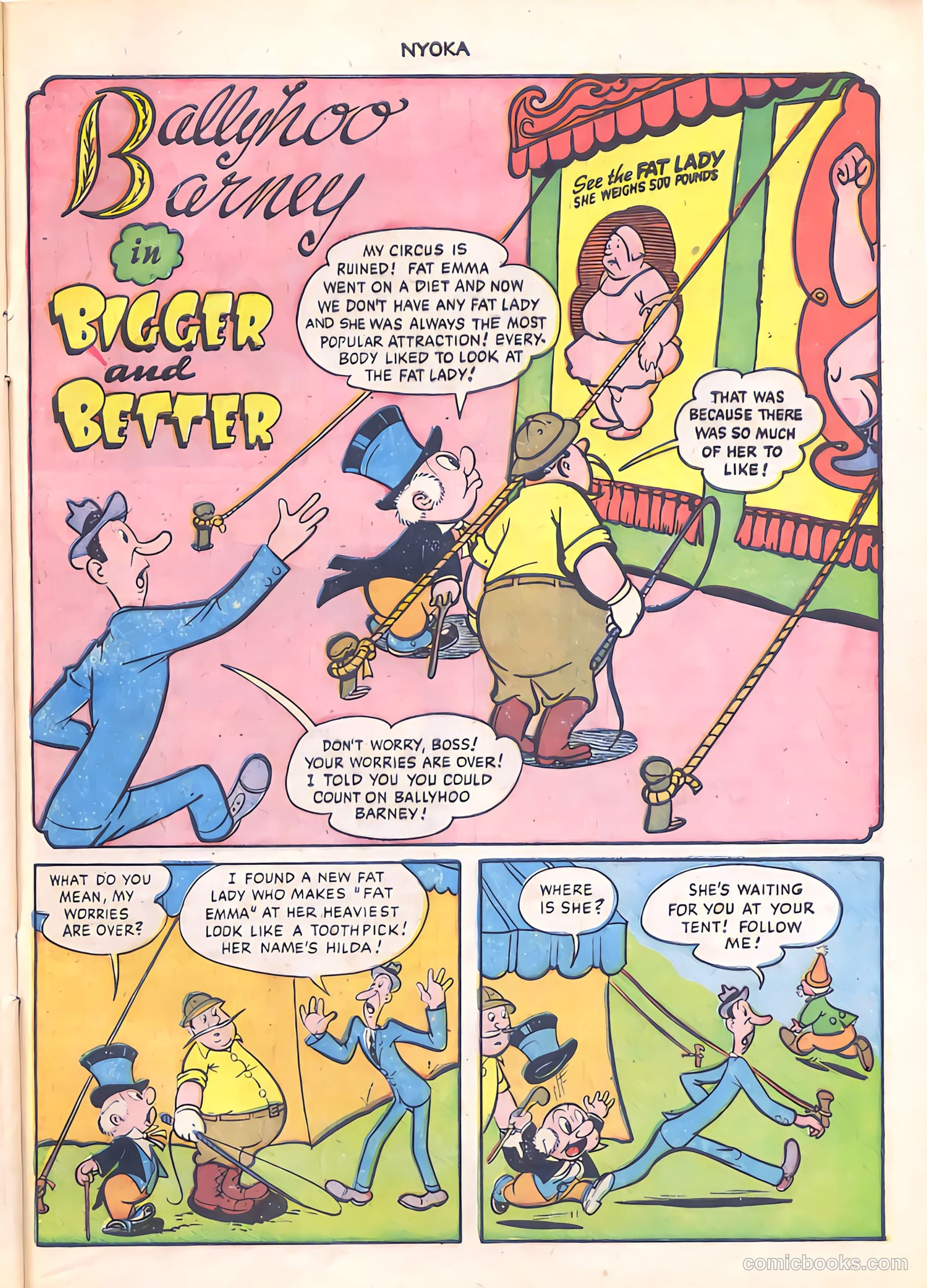 Nyoka the Jungle Girl #52 — page 29 of 36