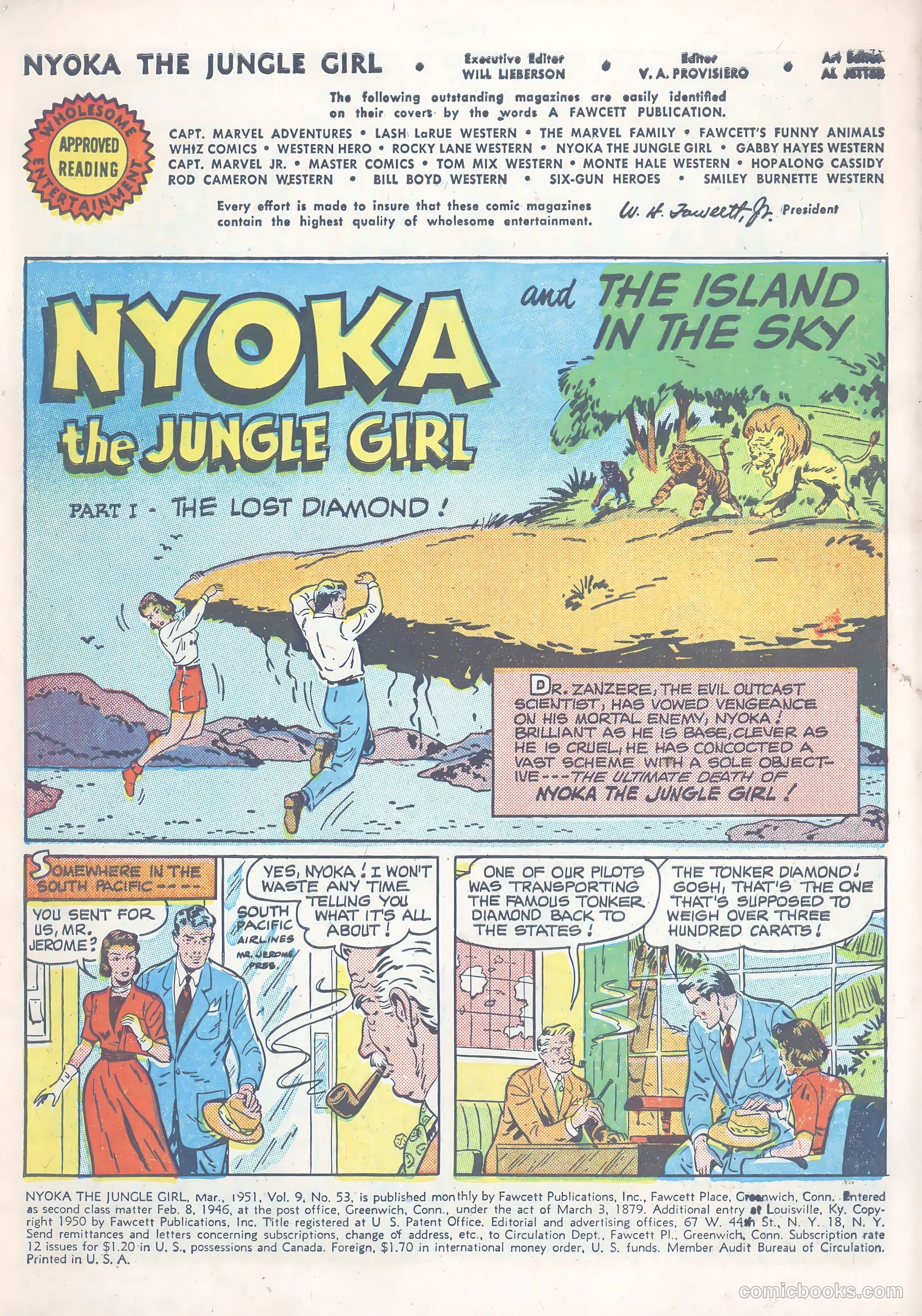 Nyoka the Jungle Girl #53 — page 3 of 52