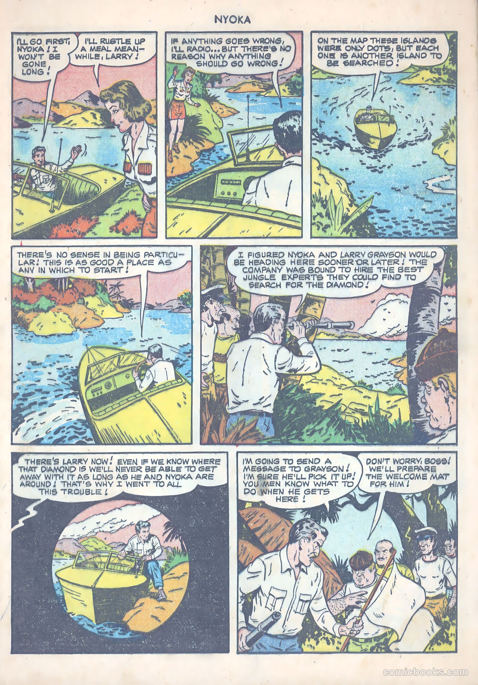 Nyoka the Jungle Girl #53 — page 5 of 52