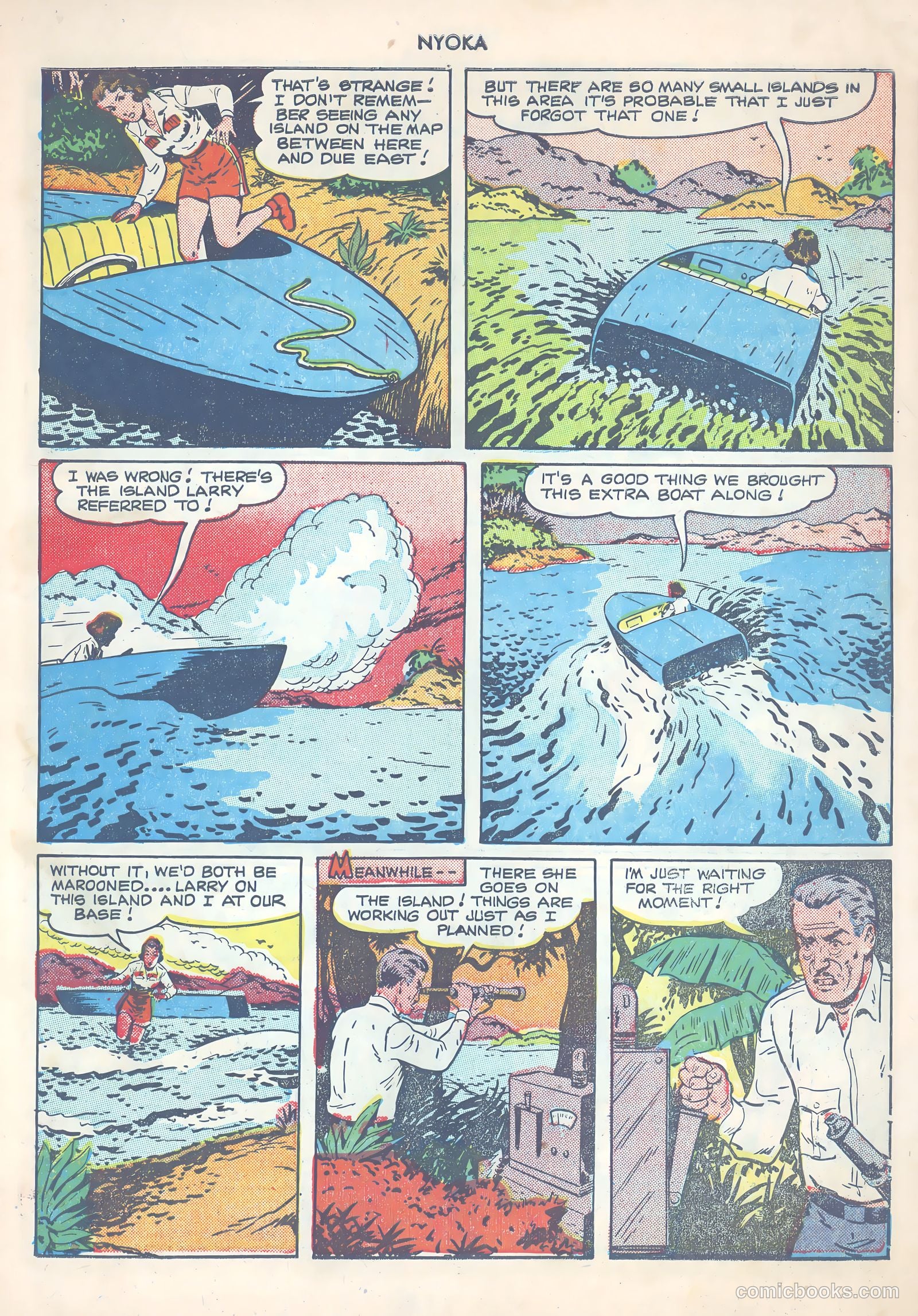 Nyoka the Jungle Girl #53 — page 7 of 52