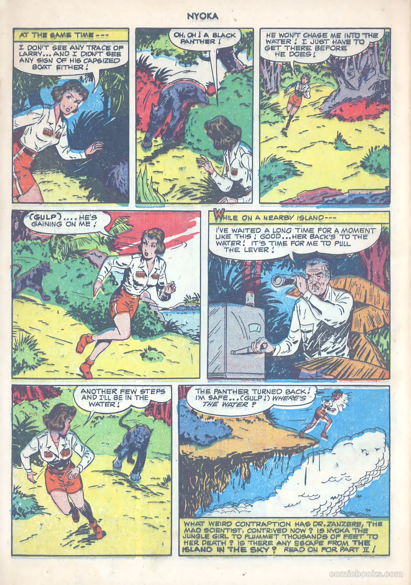 Nyoka the Jungle Girl #53 — page 8 of 52