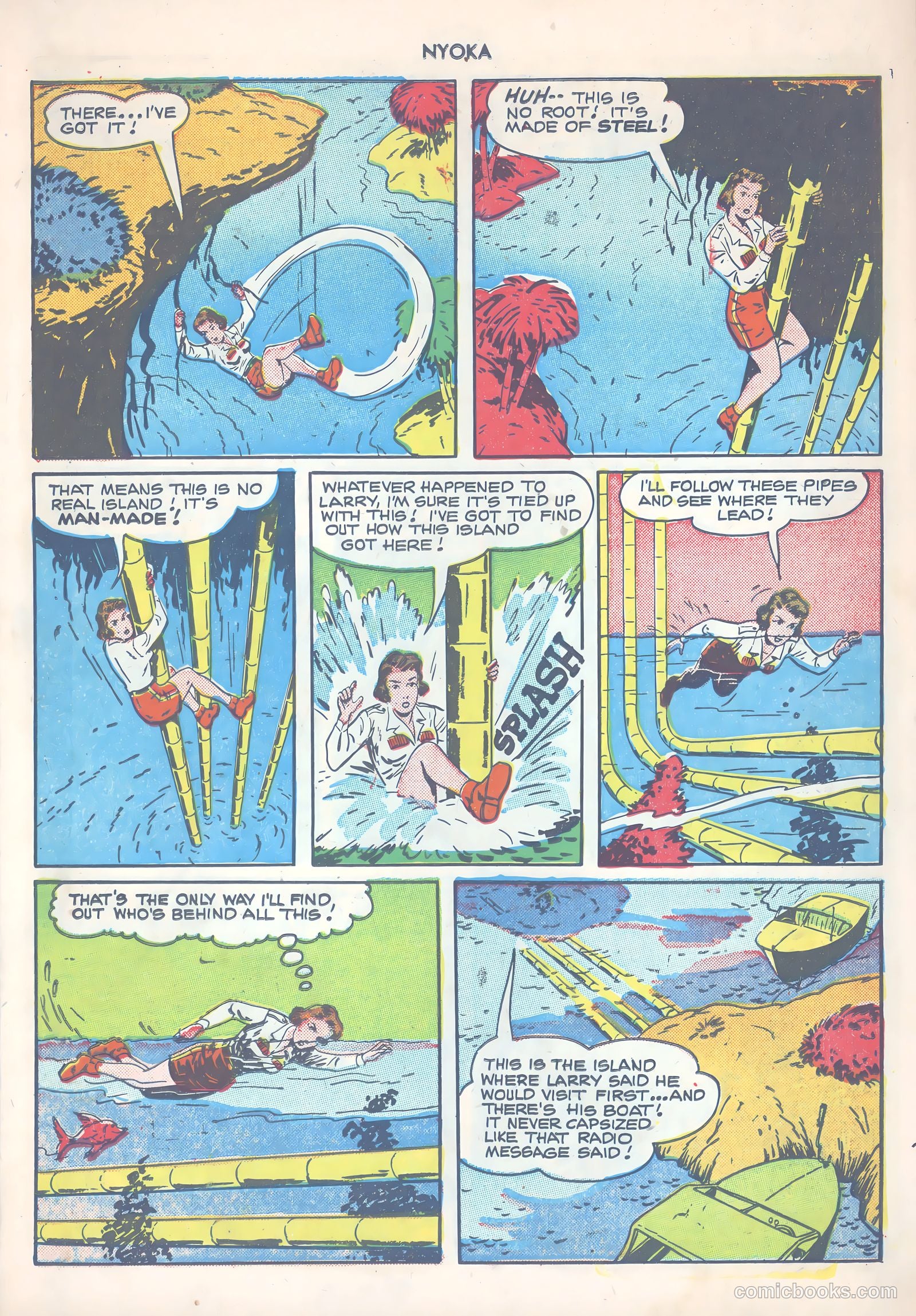 Nyoka the Jungle Girl #53 — page 11 of 52