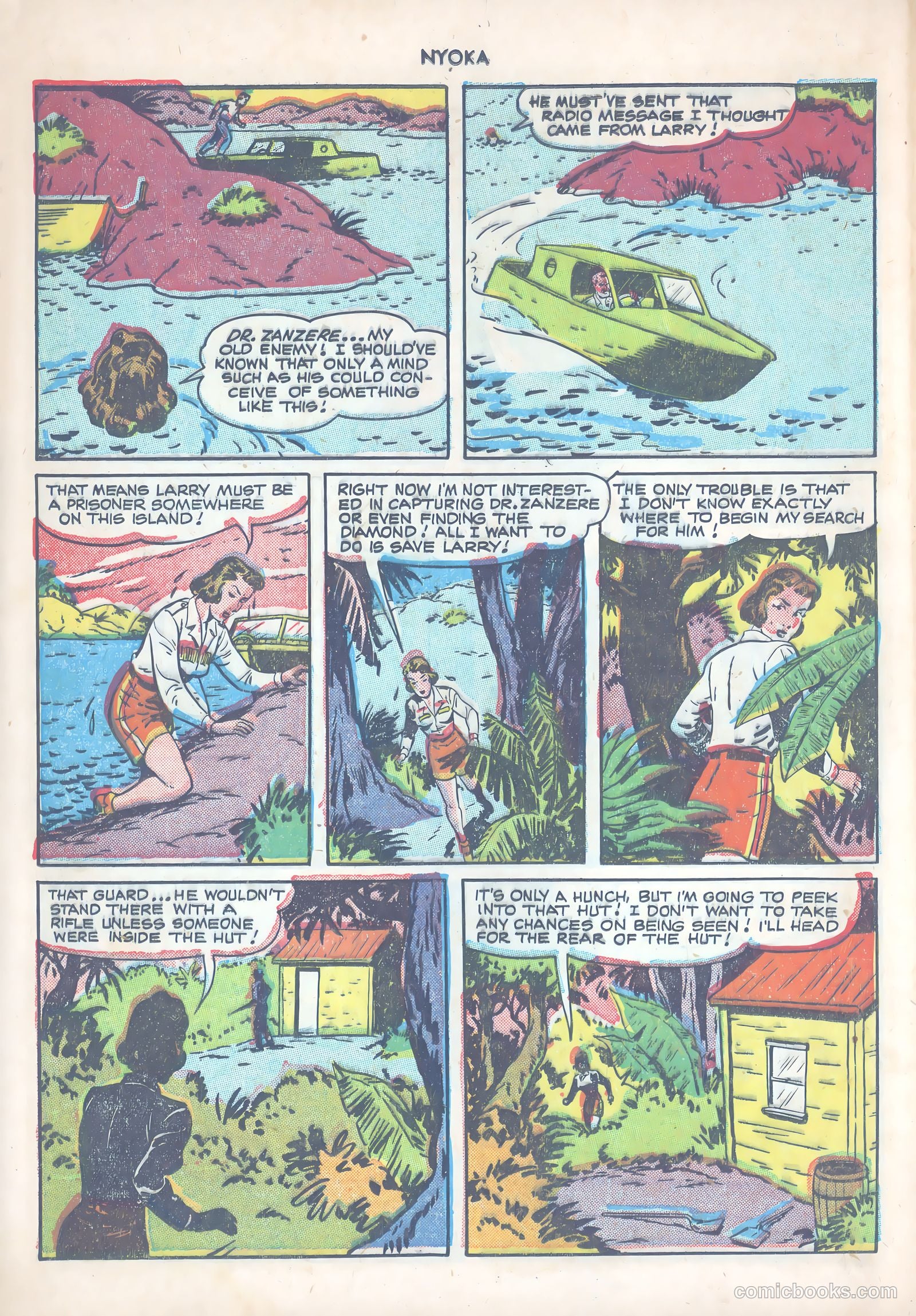 Nyoka the Jungle Girl #53 — page 12 of 52