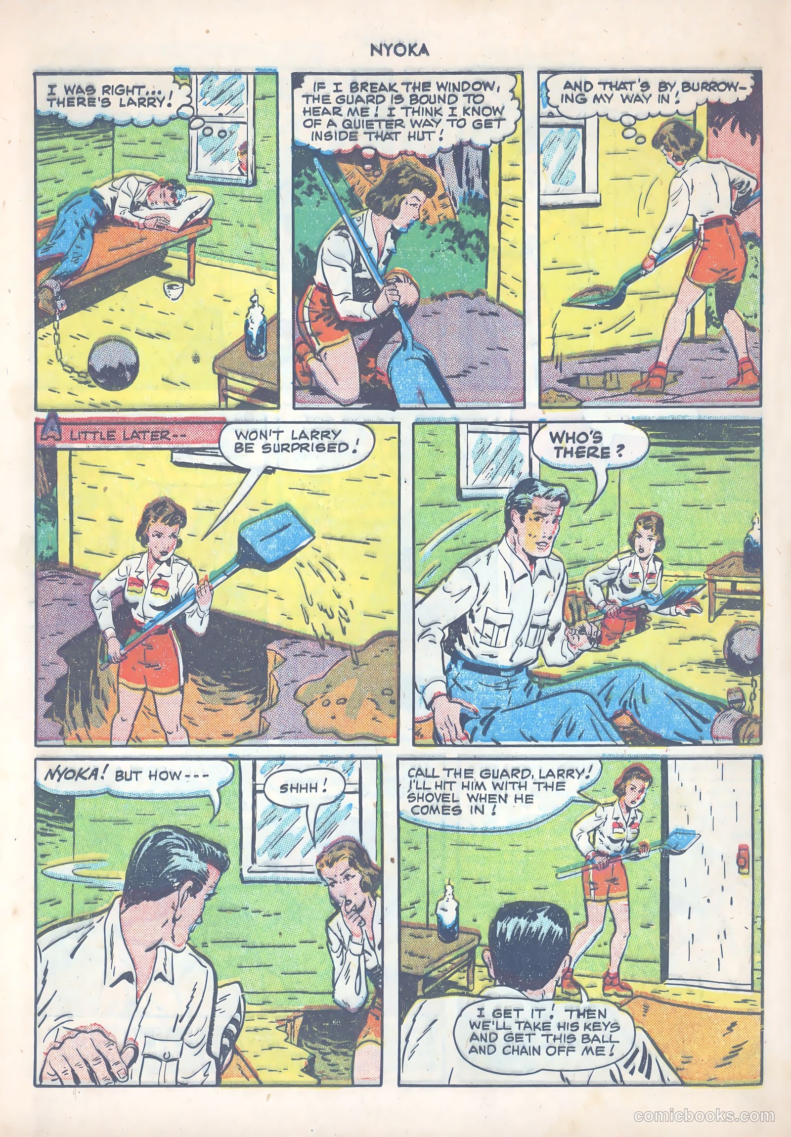 Nyoka the Jungle Girl #53 — page 13 of 52