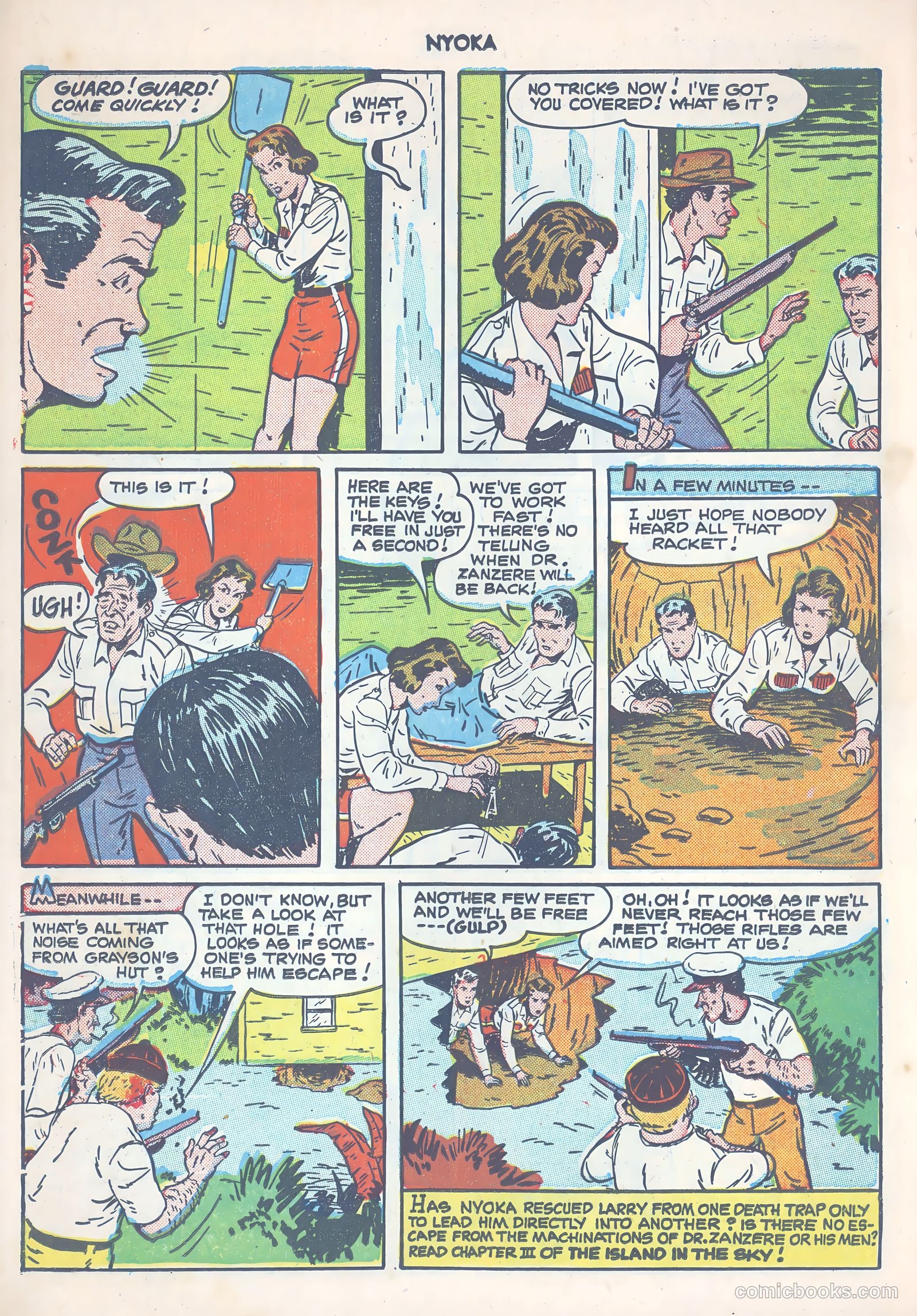 Nyoka the Jungle Girl #53 — page 14 of 52