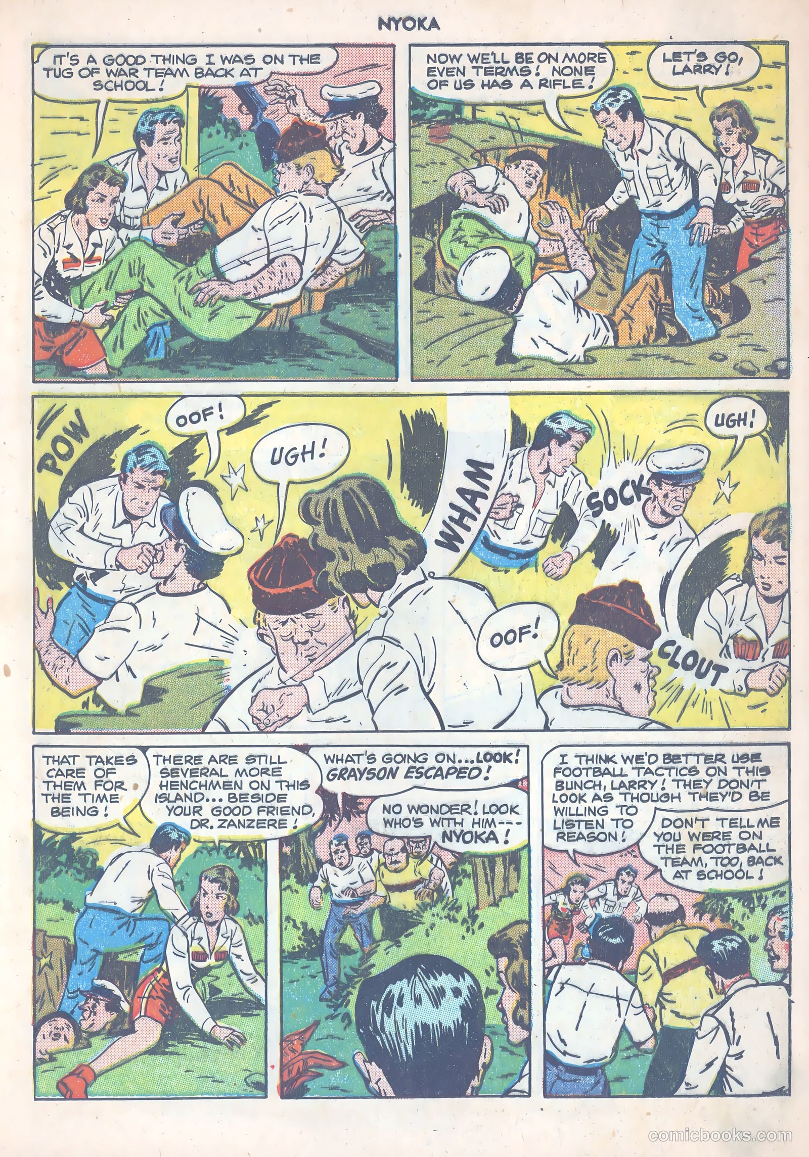 Nyoka the Jungle Girl #53 — page 17 of 52