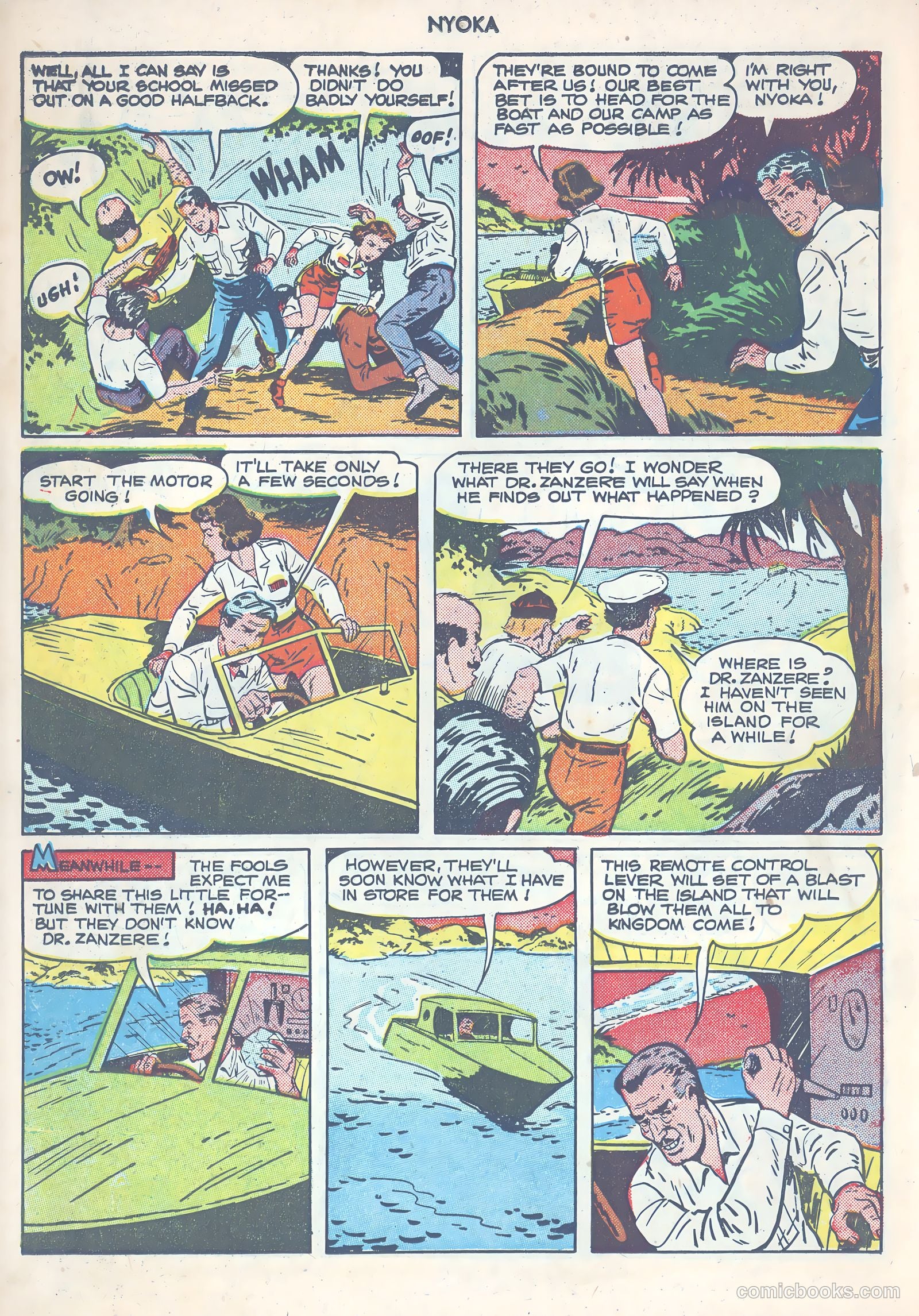 Nyoka the Jungle Girl #53 — page 18 of 52