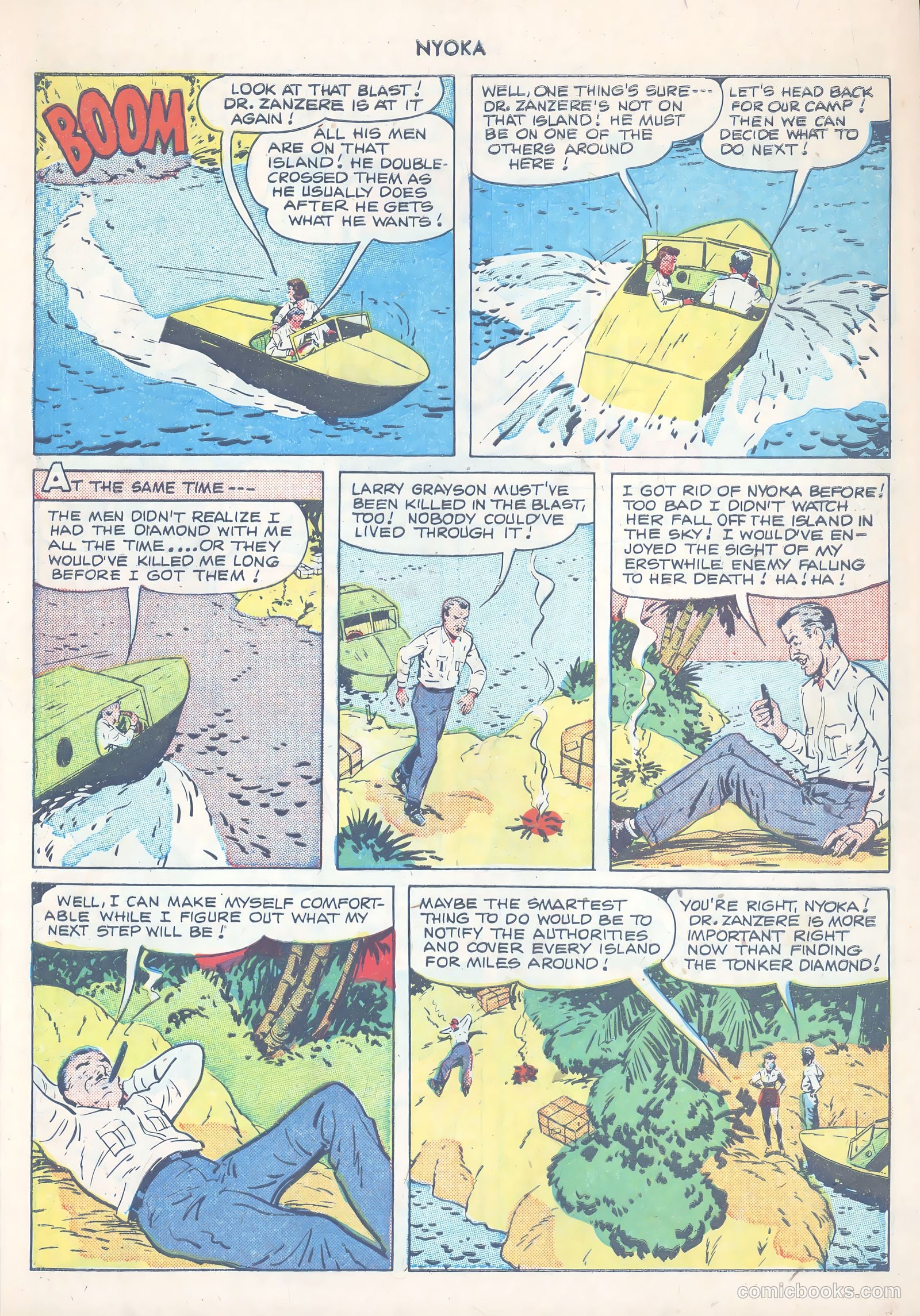 Nyoka the Jungle Girl #53 — page 19 of 52