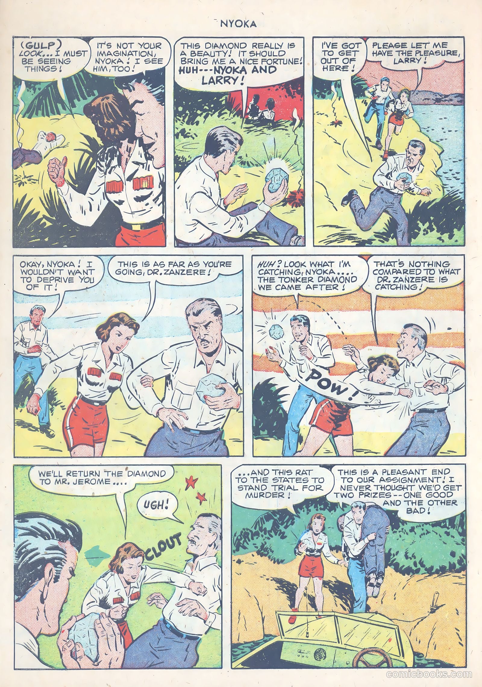 Nyoka the Jungle Girl #53 — page 20 of 52