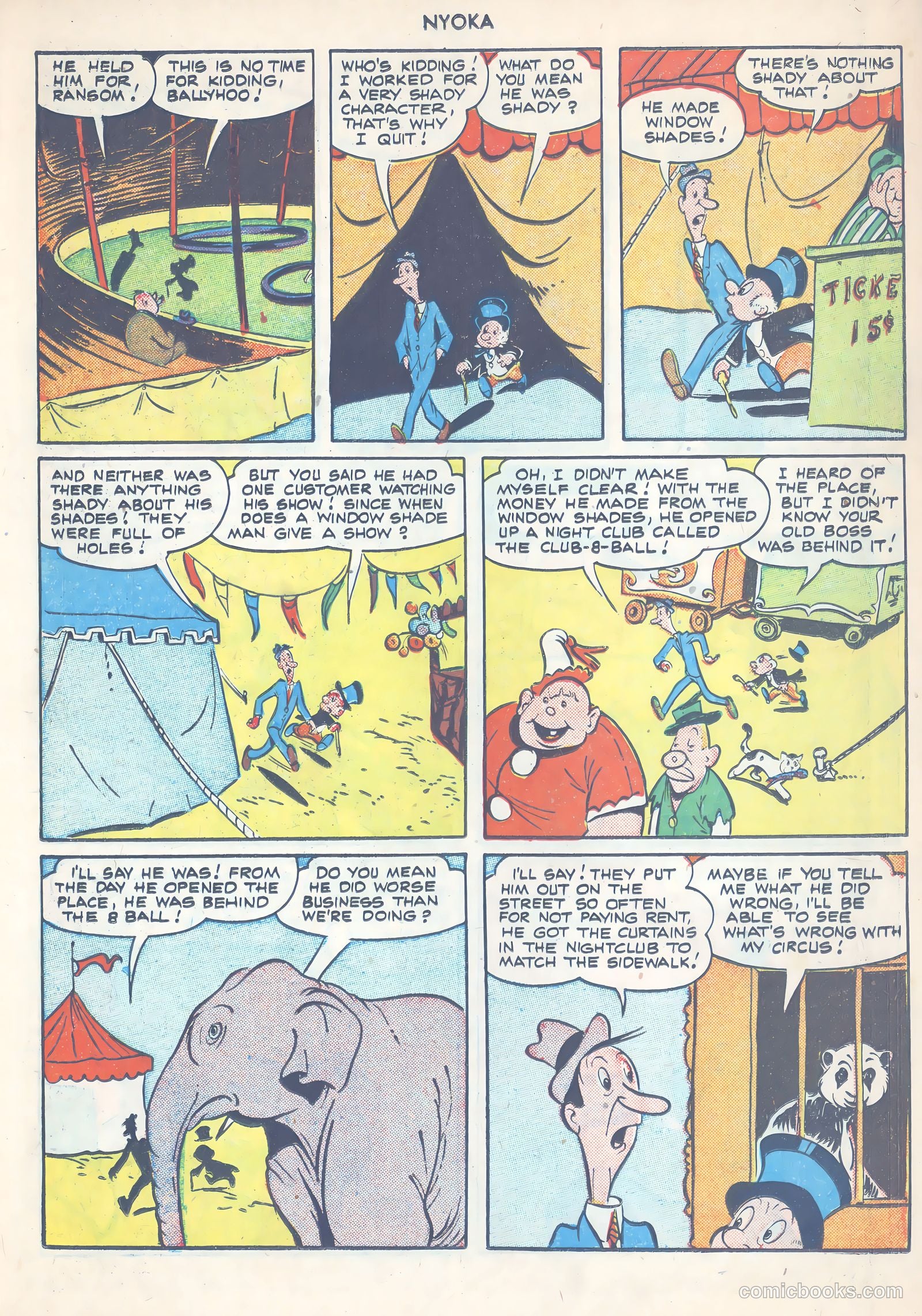 Nyoka the Jungle Girl #53 — page 23 of 52