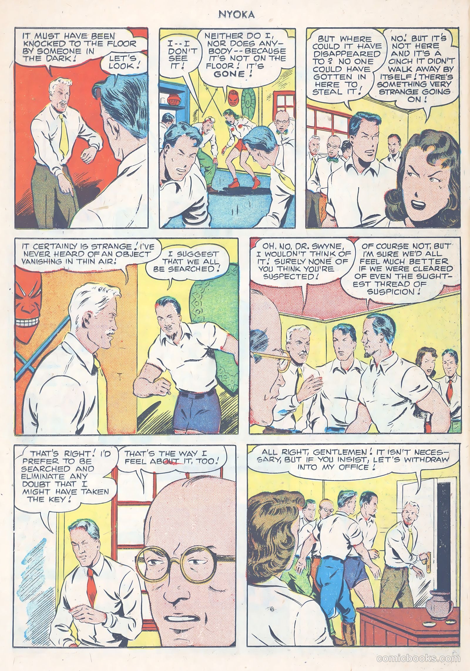 Nyoka the Jungle Girl #53 — page 28 of 52