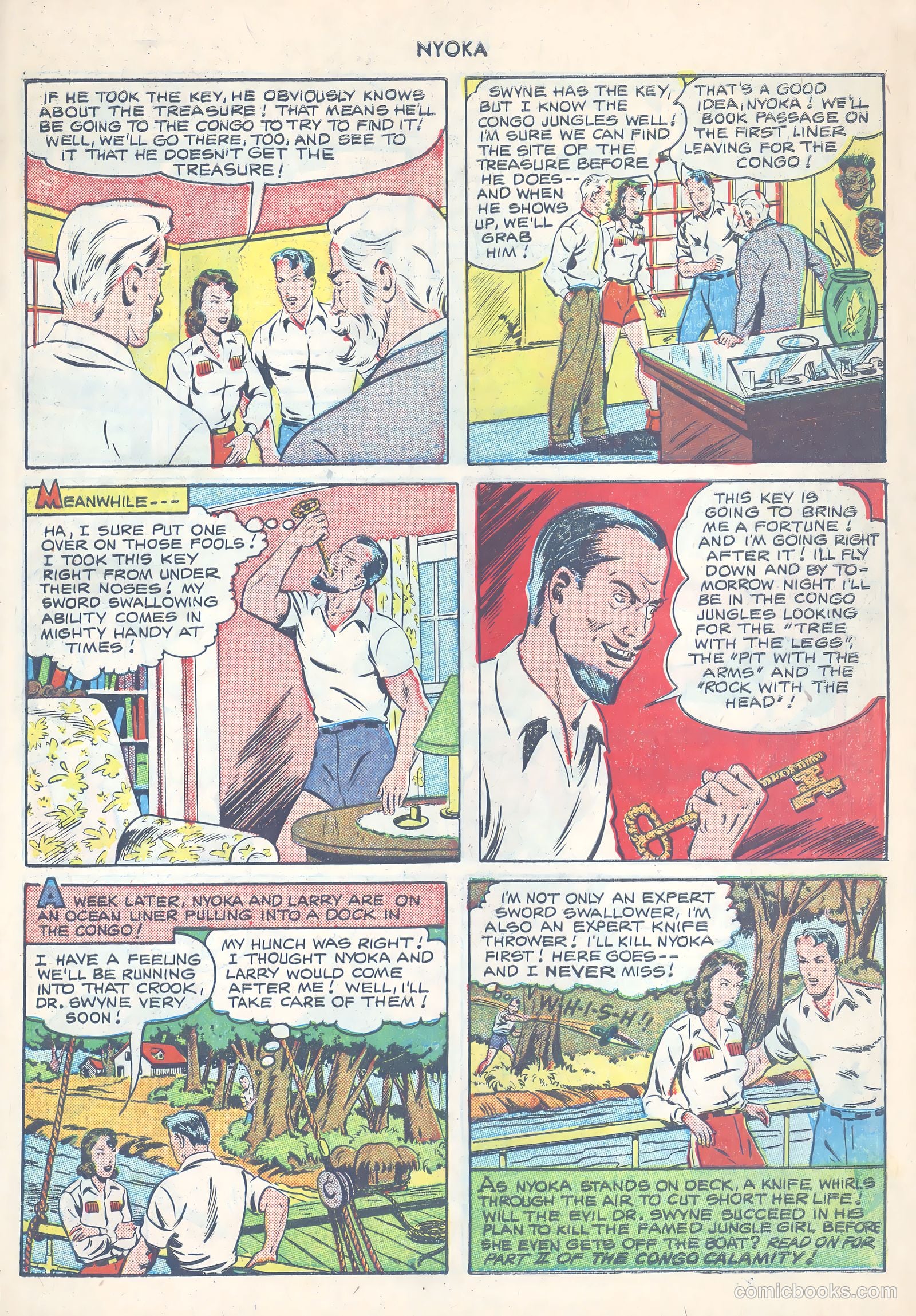 Nyoka the Jungle Girl #53 — page 31 of 52