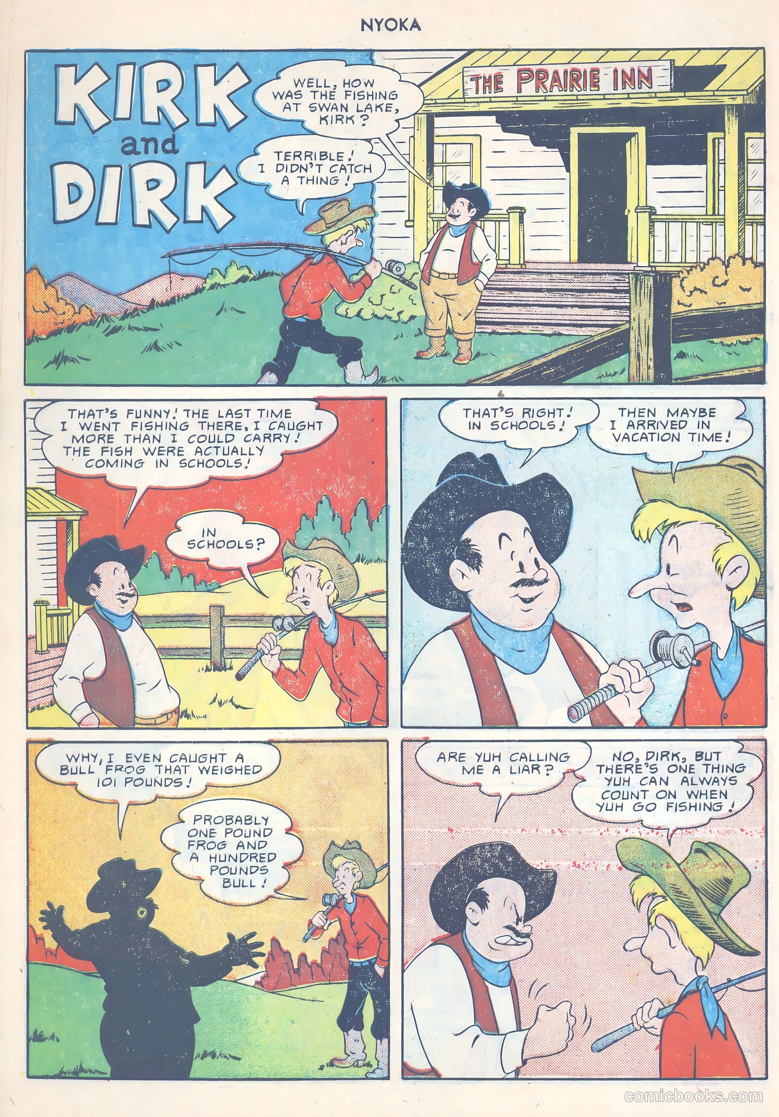 Nyoka the Jungle Girl #53 — page 32 of 52