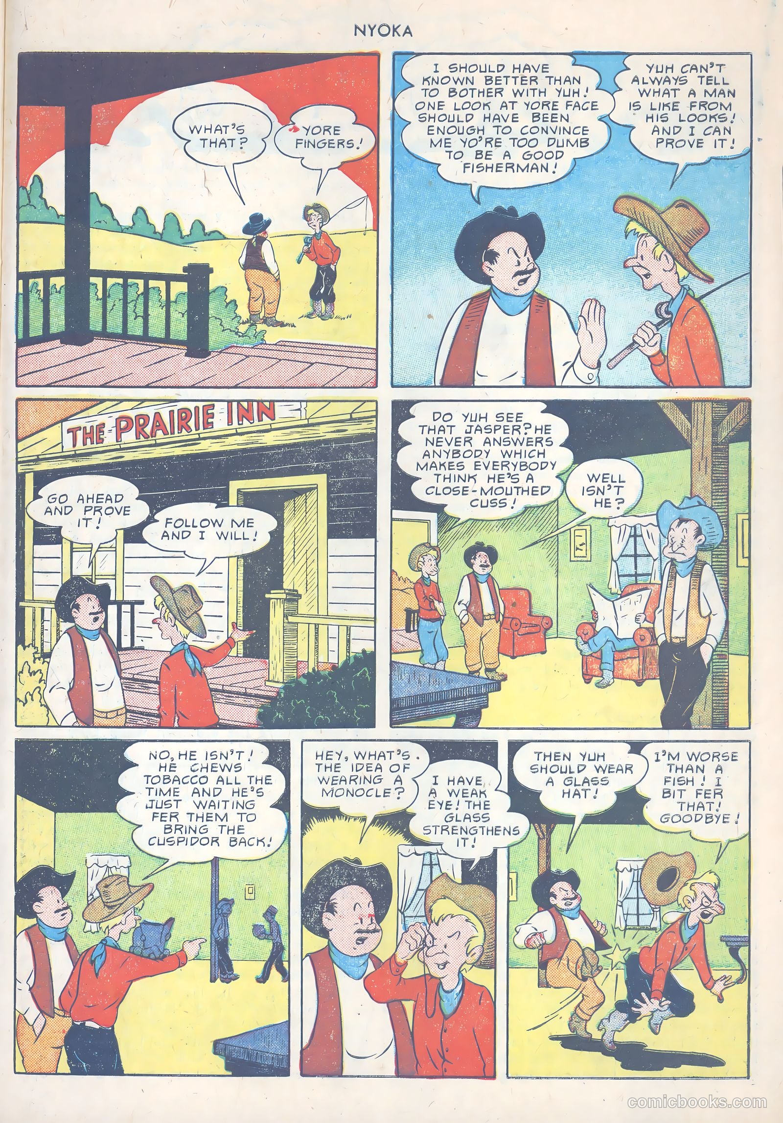Nyoka the Jungle Girl #53 — page 33 of 52