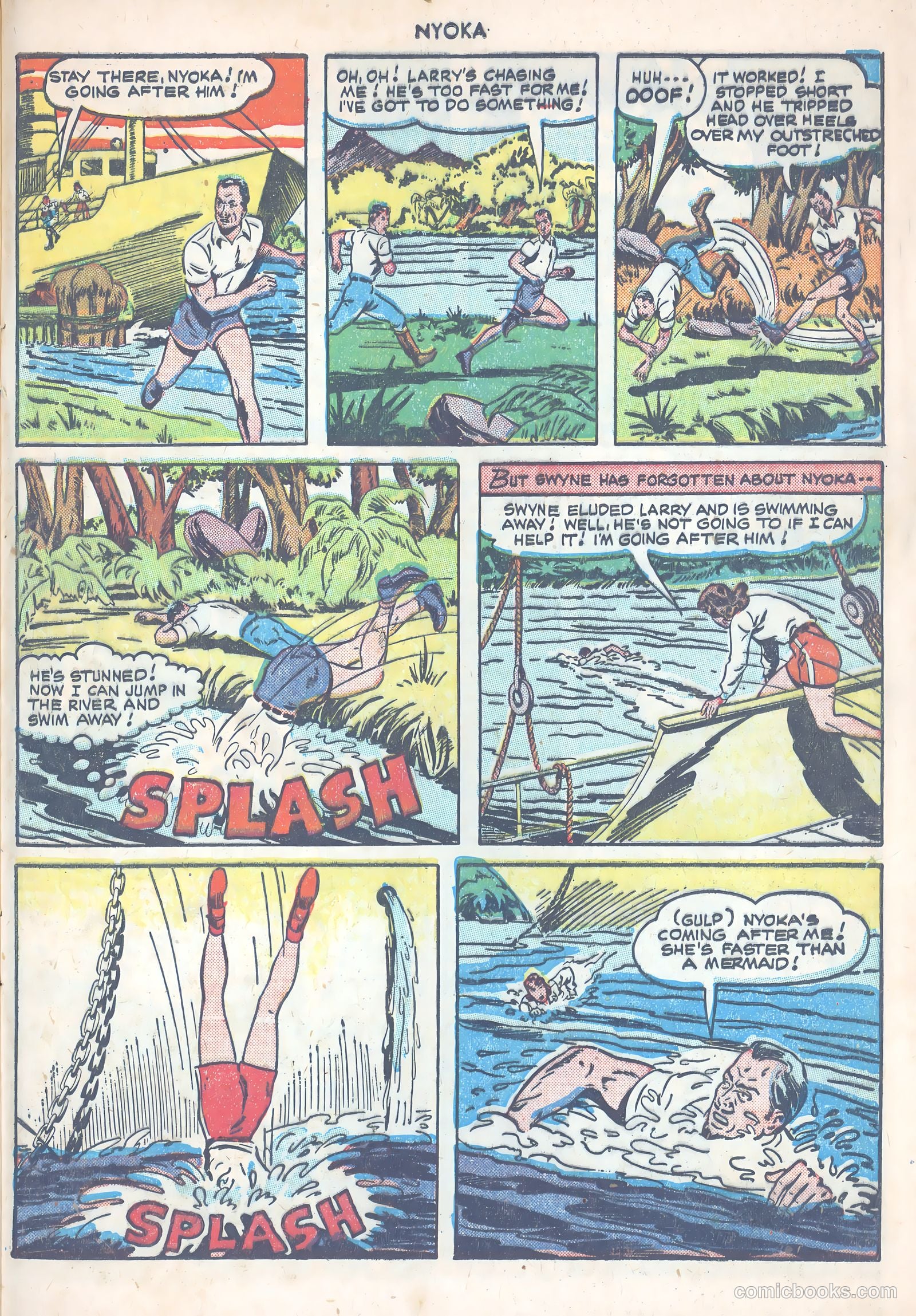 Nyoka the Jungle Girl #53 — page 37 of 52