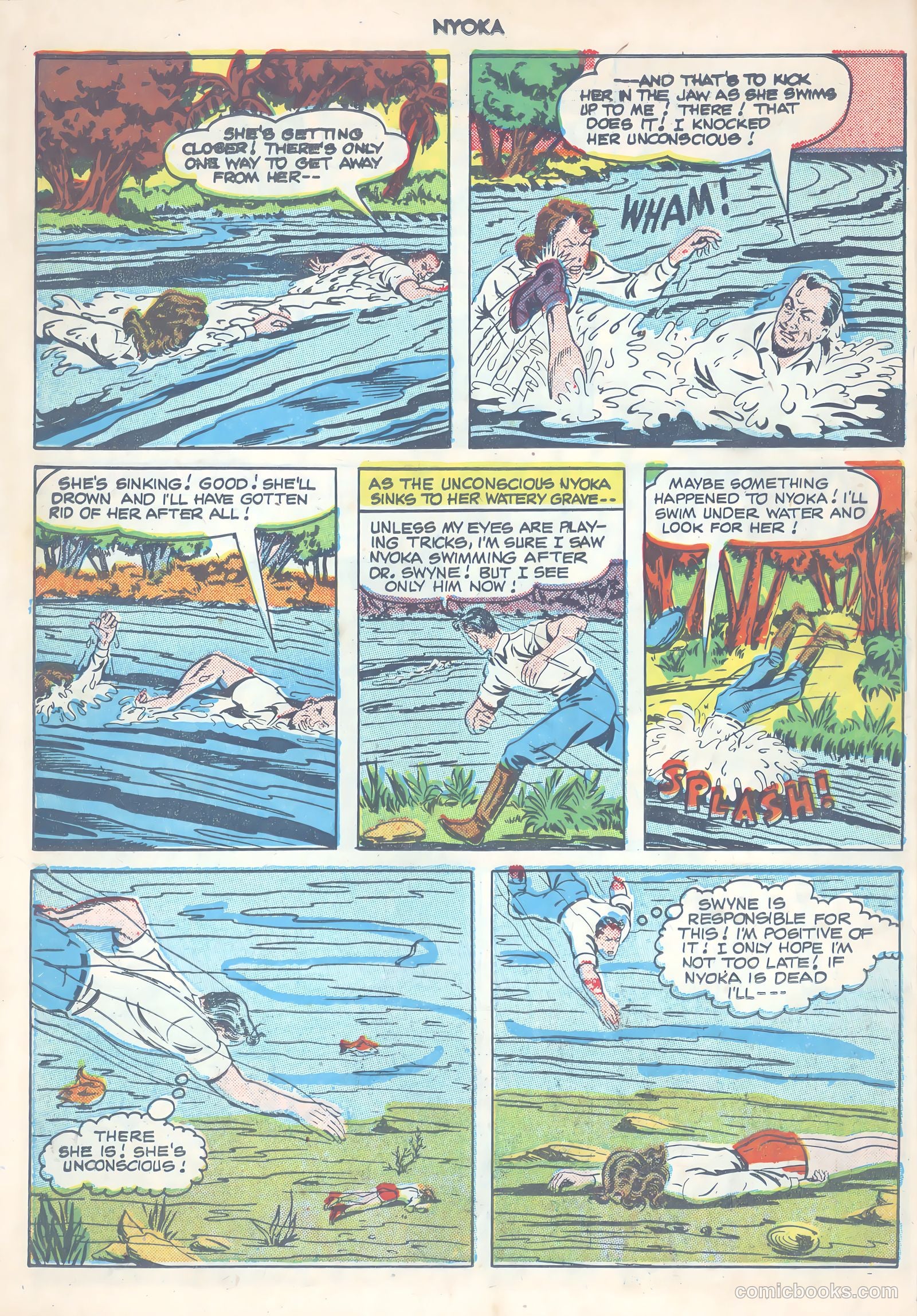 Nyoka the Jungle Girl #53 — page 38 of 52