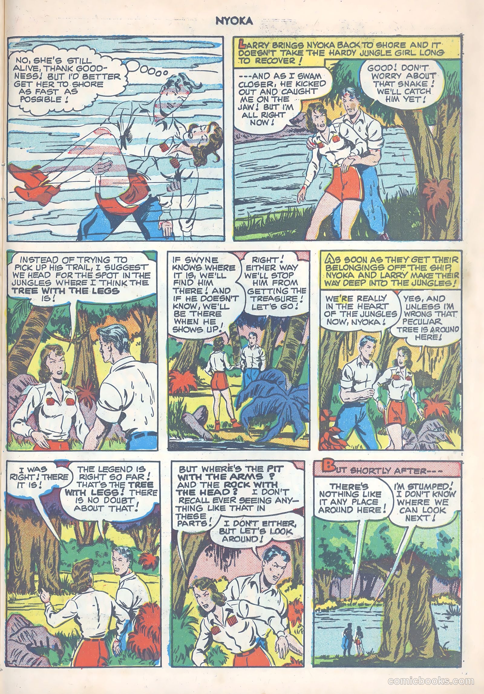 Nyoka the Jungle Girl #53 — page 39 of 52