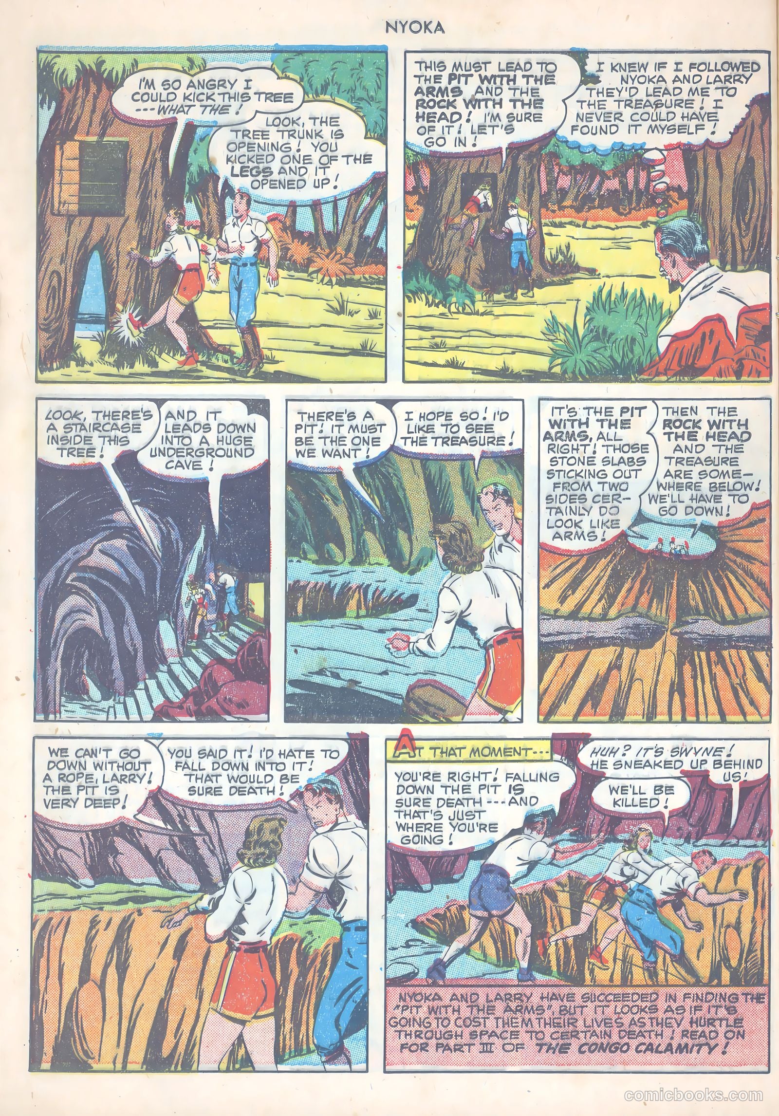 Nyoka the Jungle Girl #53 — page 40 of 52