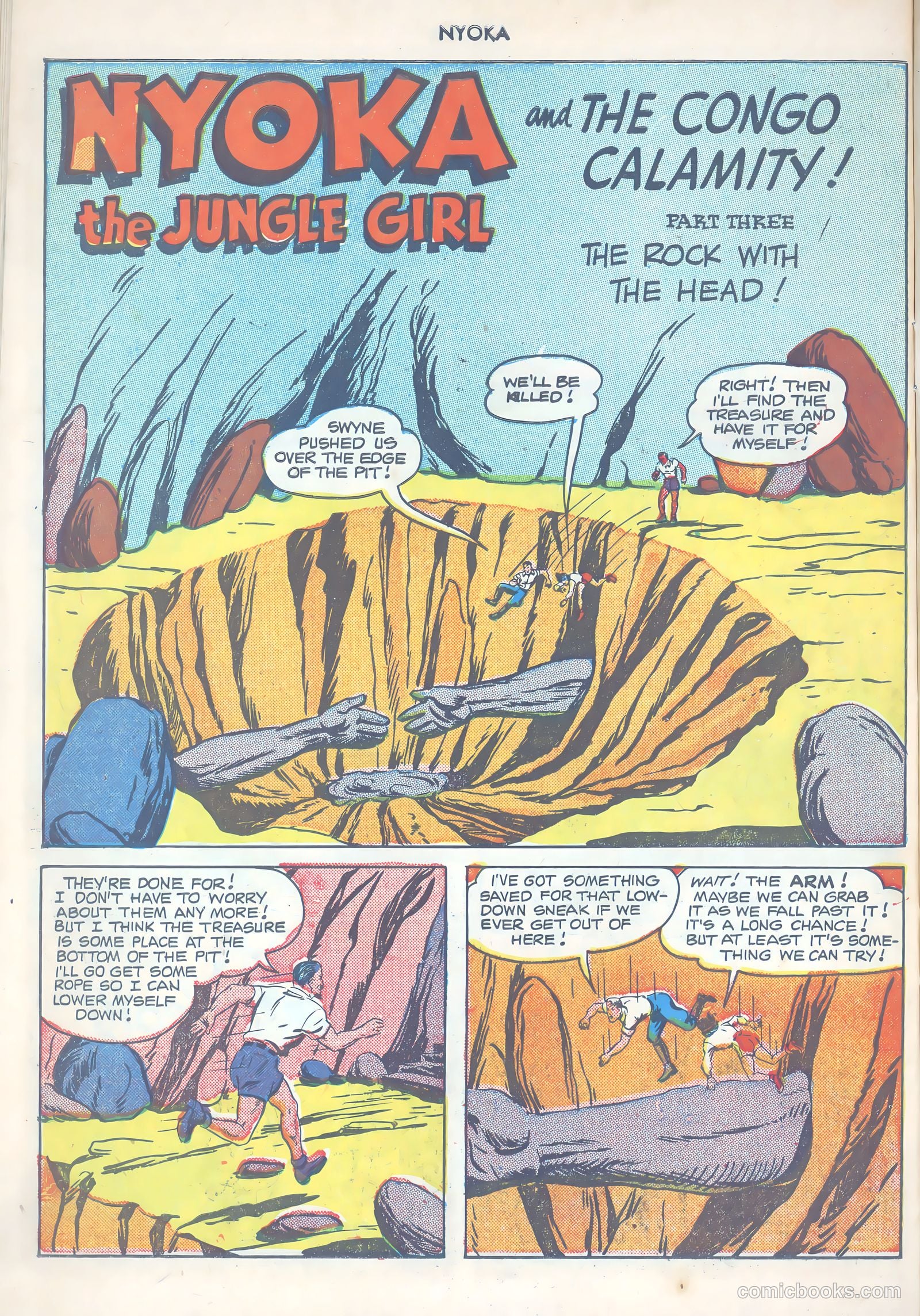 Nyoka the Jungle Girl #53 — page 46 of 52