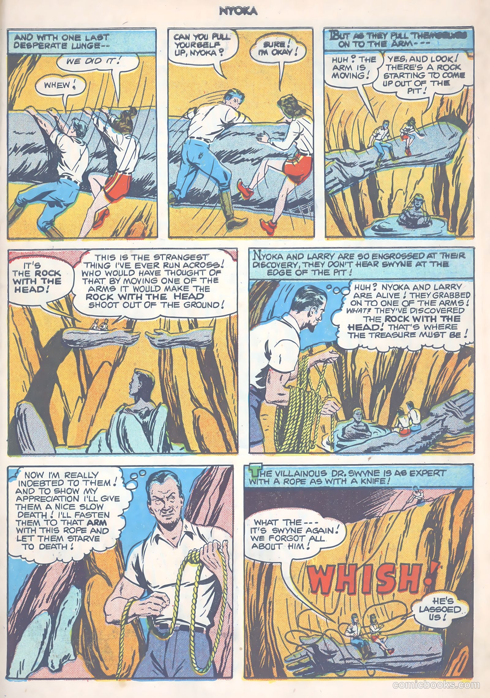Nyoka the Jungle Girl #53 — page 47 of 52