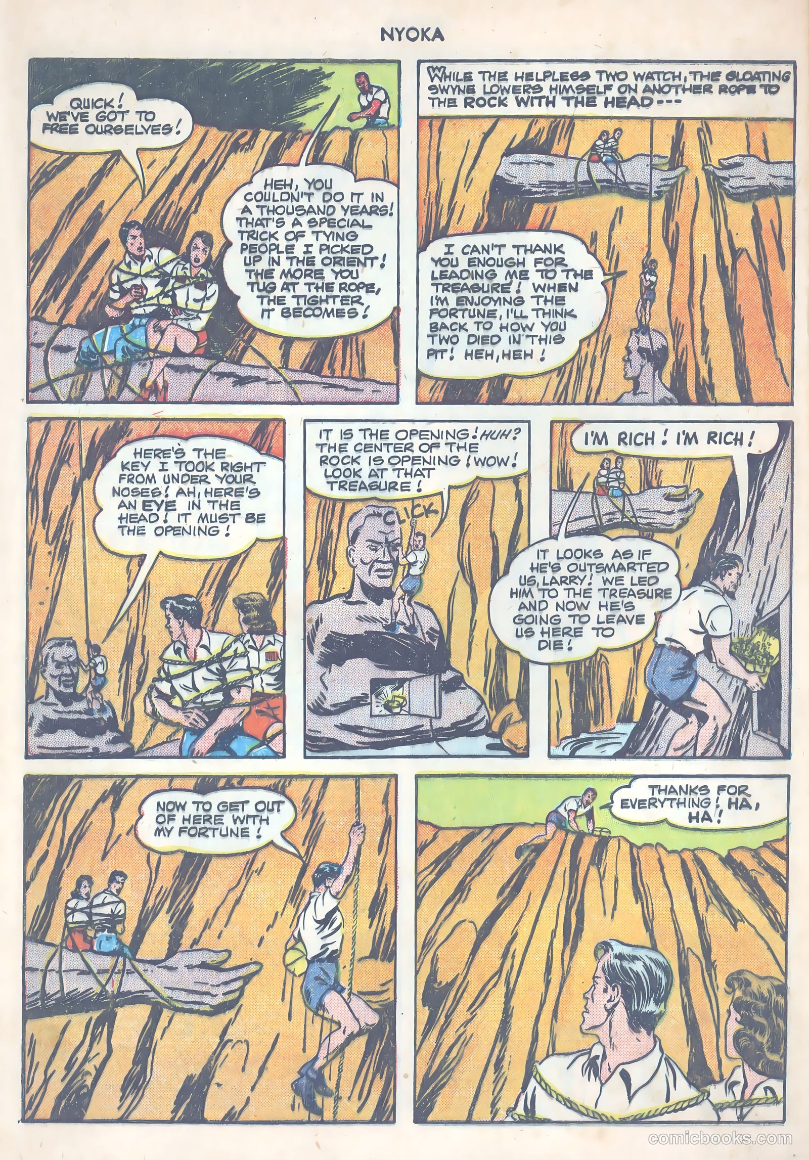 Nyoka the Jungle Girl #53 — page 48 of 52
