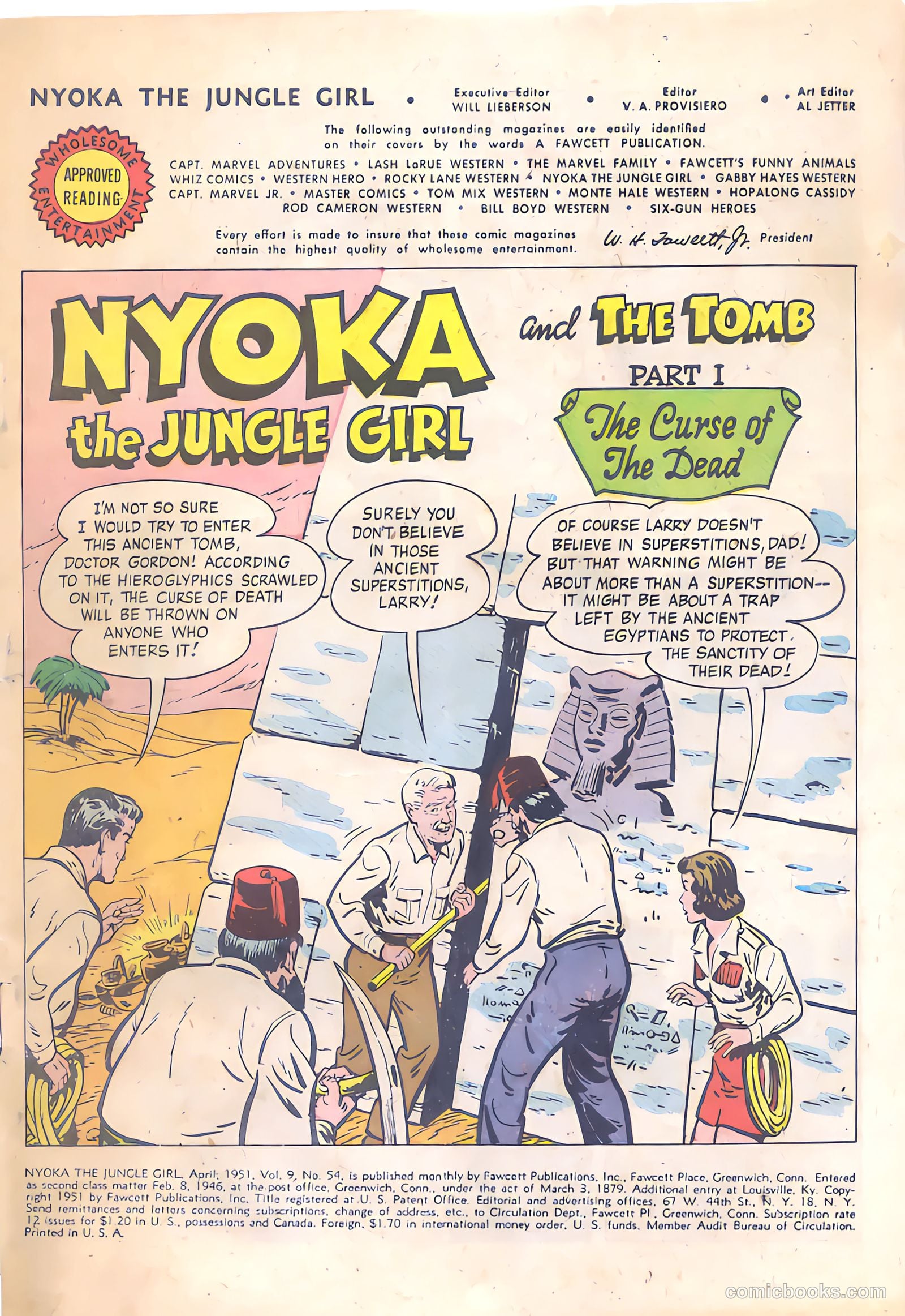 Nyoka the Jungle Girl #54 — page 3 of 52