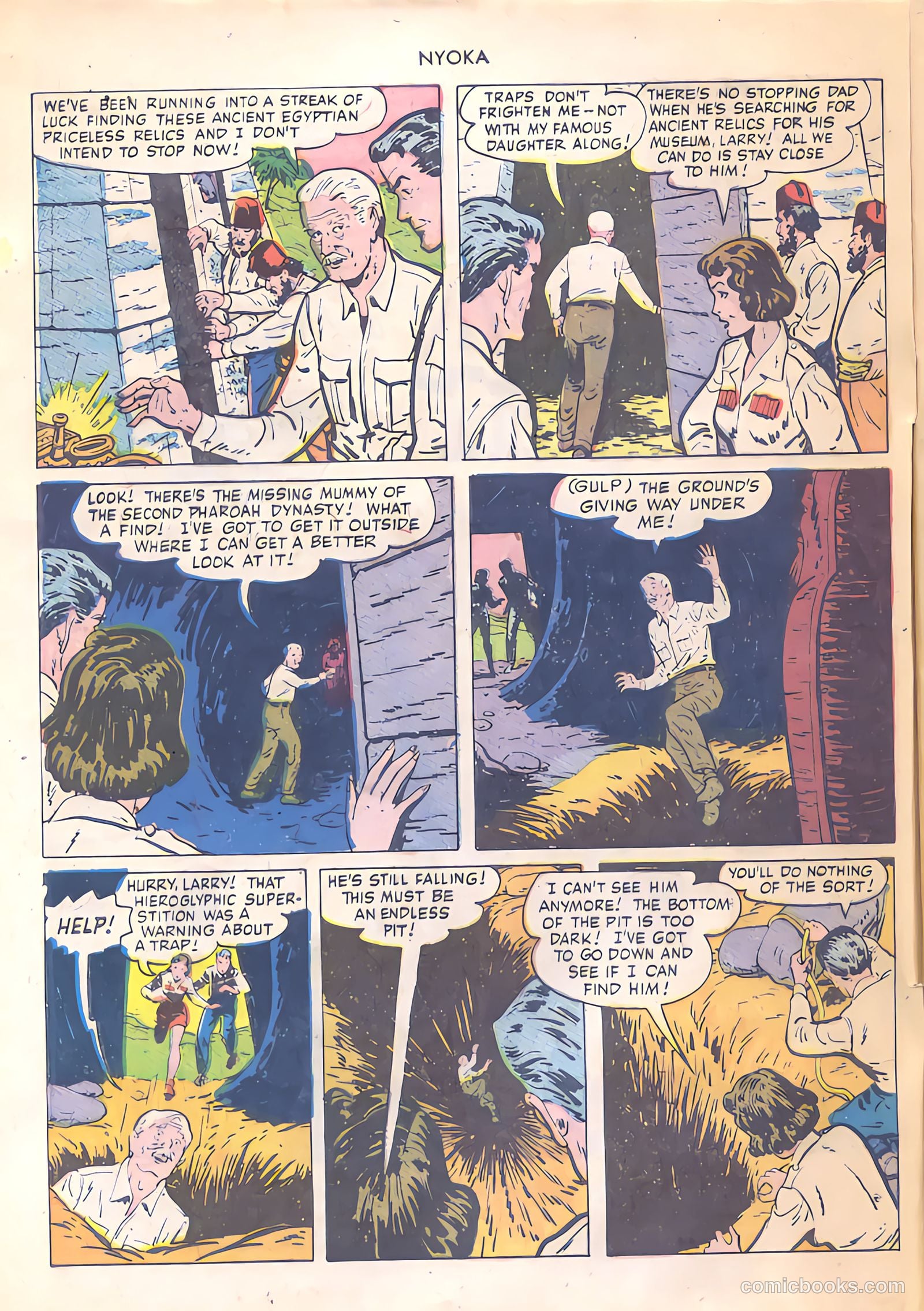 Nyoka the Jungle Girl #54 — page 4 of 52