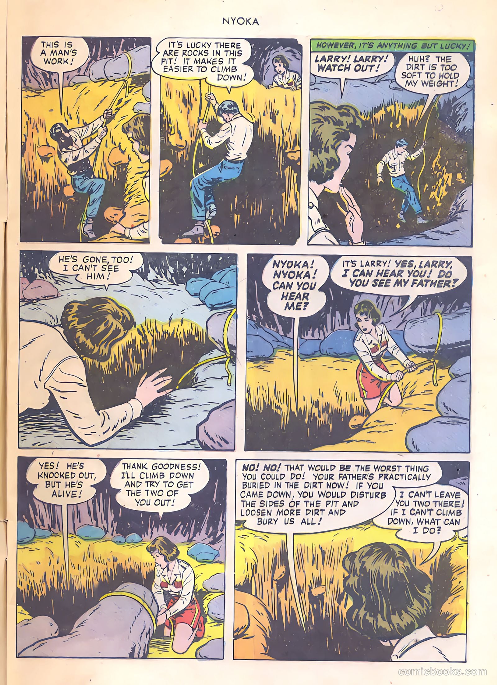 Nyoka the Jungle Girl #54 — page 5 of 52
