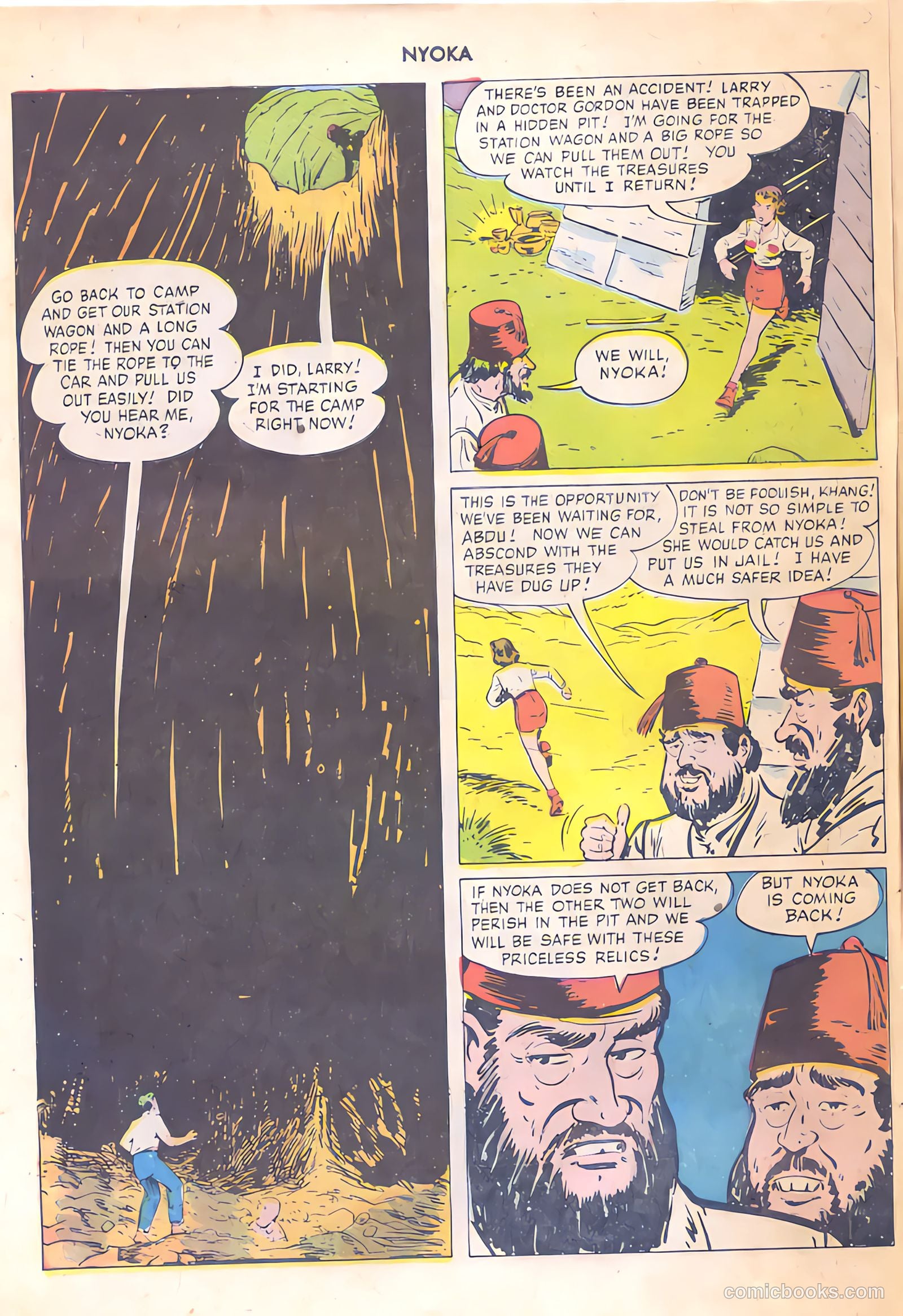 Nyoka the Jungle Girl #54 — page 6 of 52