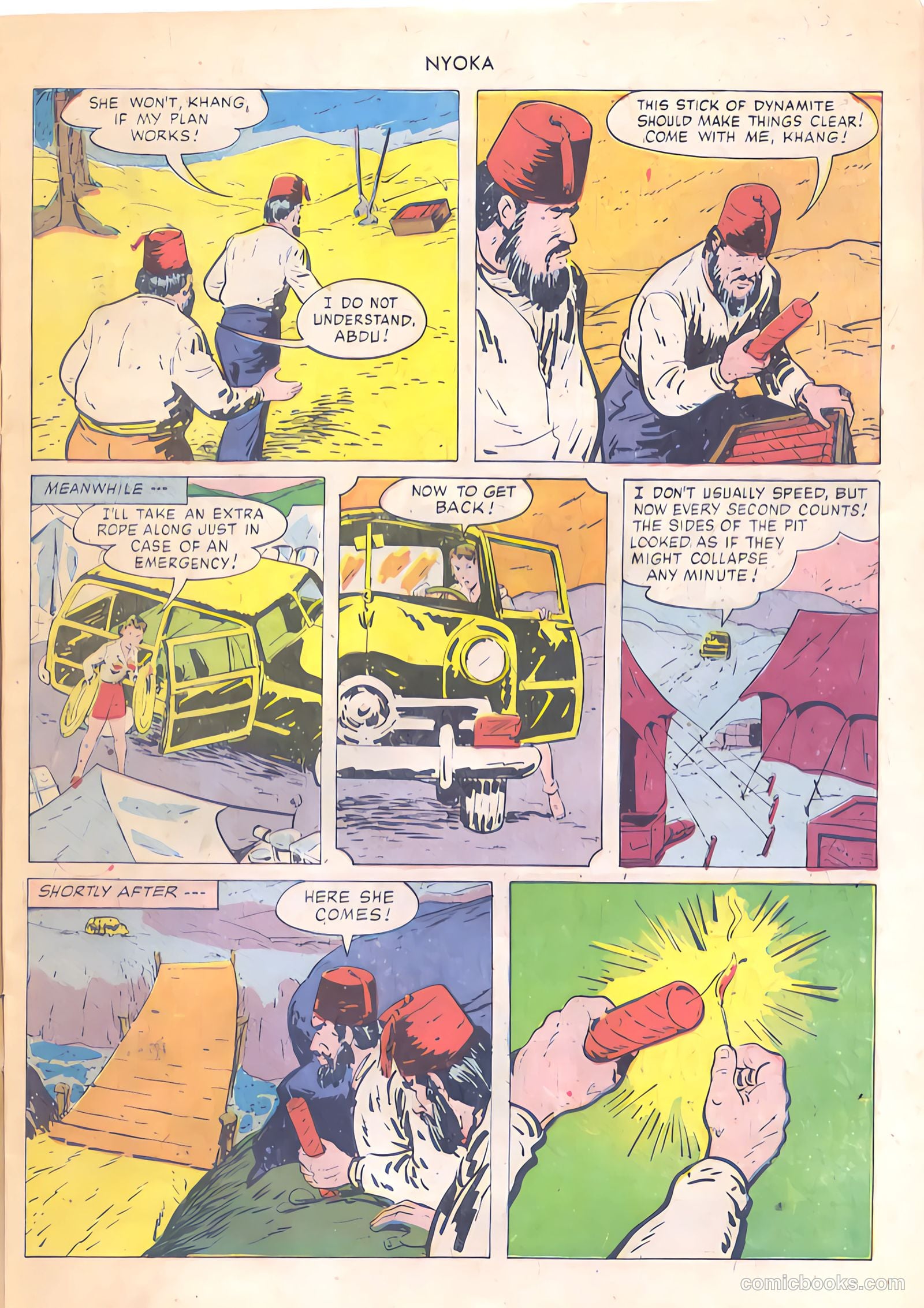 Nyoka the Jungle Girl #54 — page 7 of 52