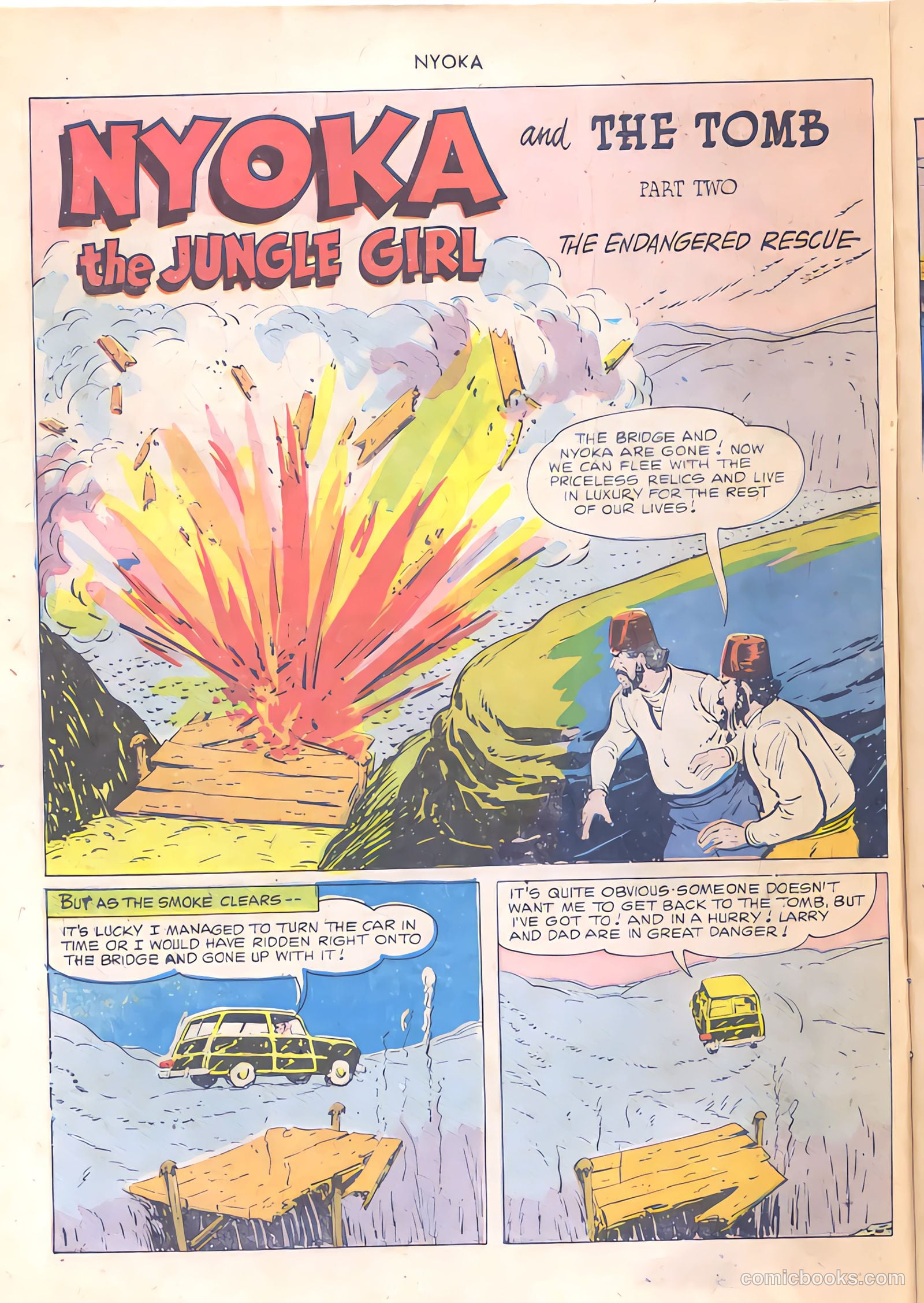 Nyoka the Jungle Girl #54 — page 10 of 52