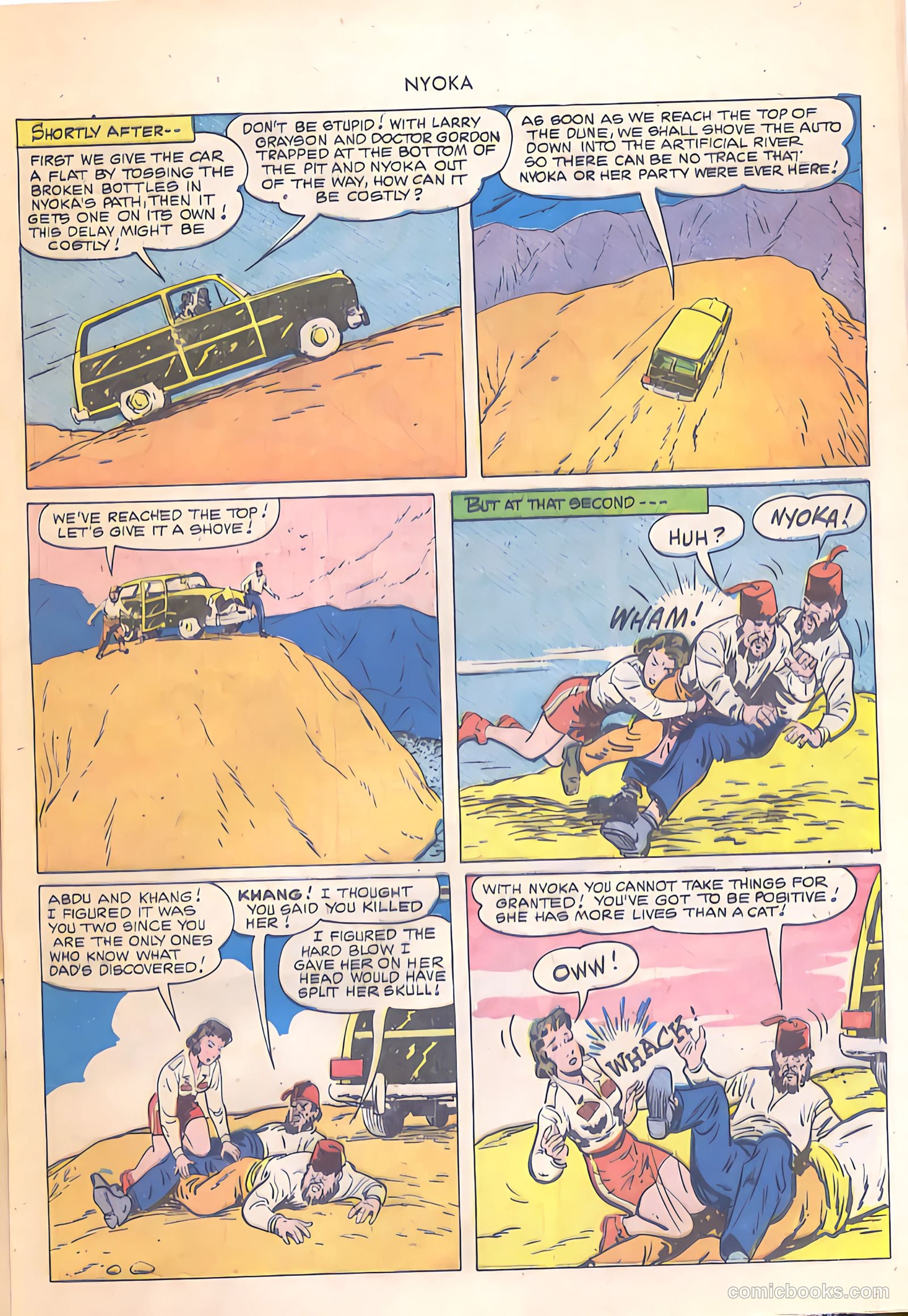 Nyoka the Jungle Girl #54 — page 13 of 52