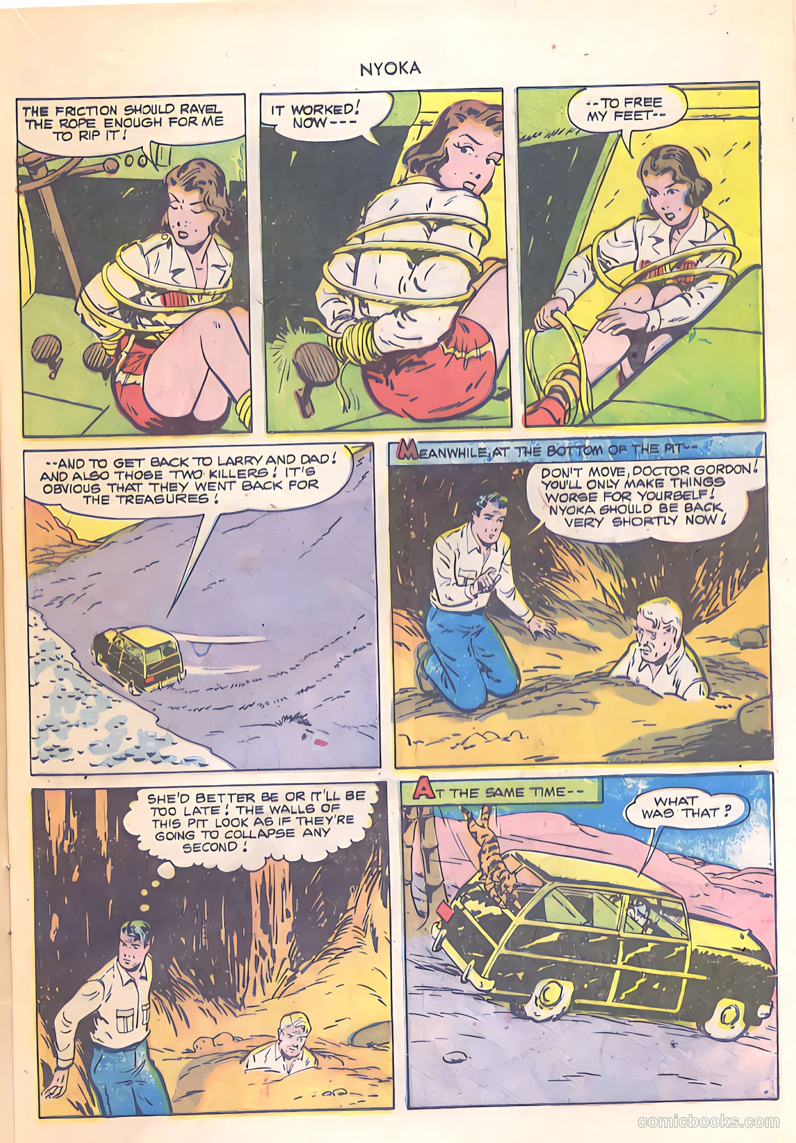 Nyoka the Jungle Girl #54 — page 17 of 52