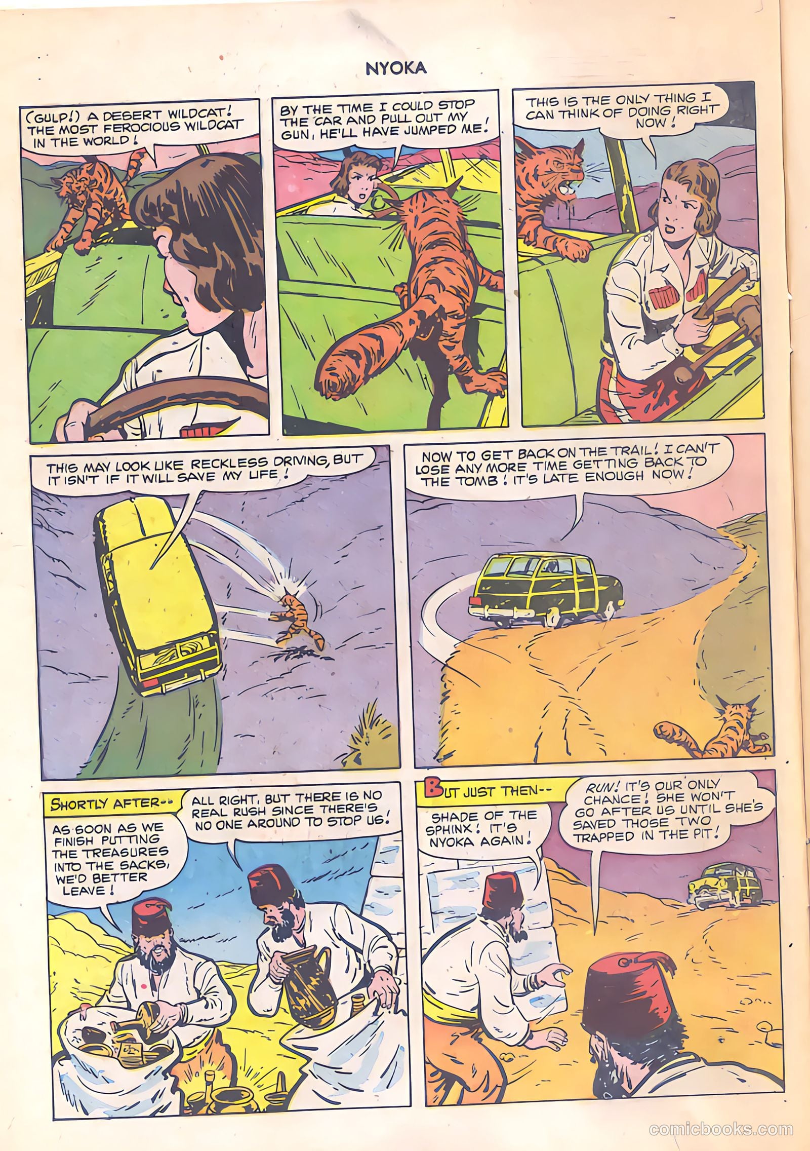 Nyoka the Jungle Girl #54 — page 18 of 52