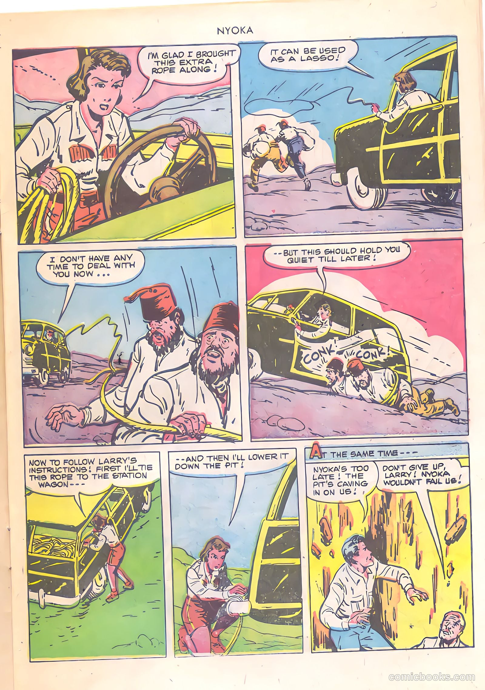Nyoka the Jungle Girl #54 — page 19 of 52