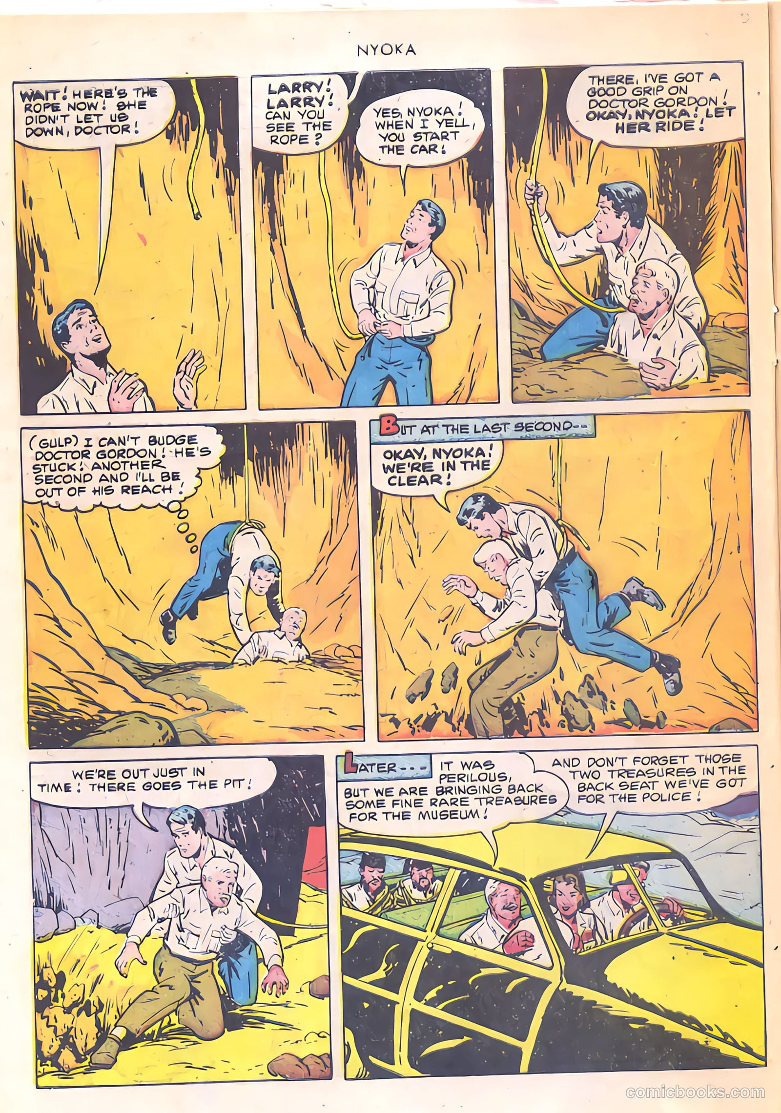 Nyoka the Jungle Girl #54 — page 20 of 52