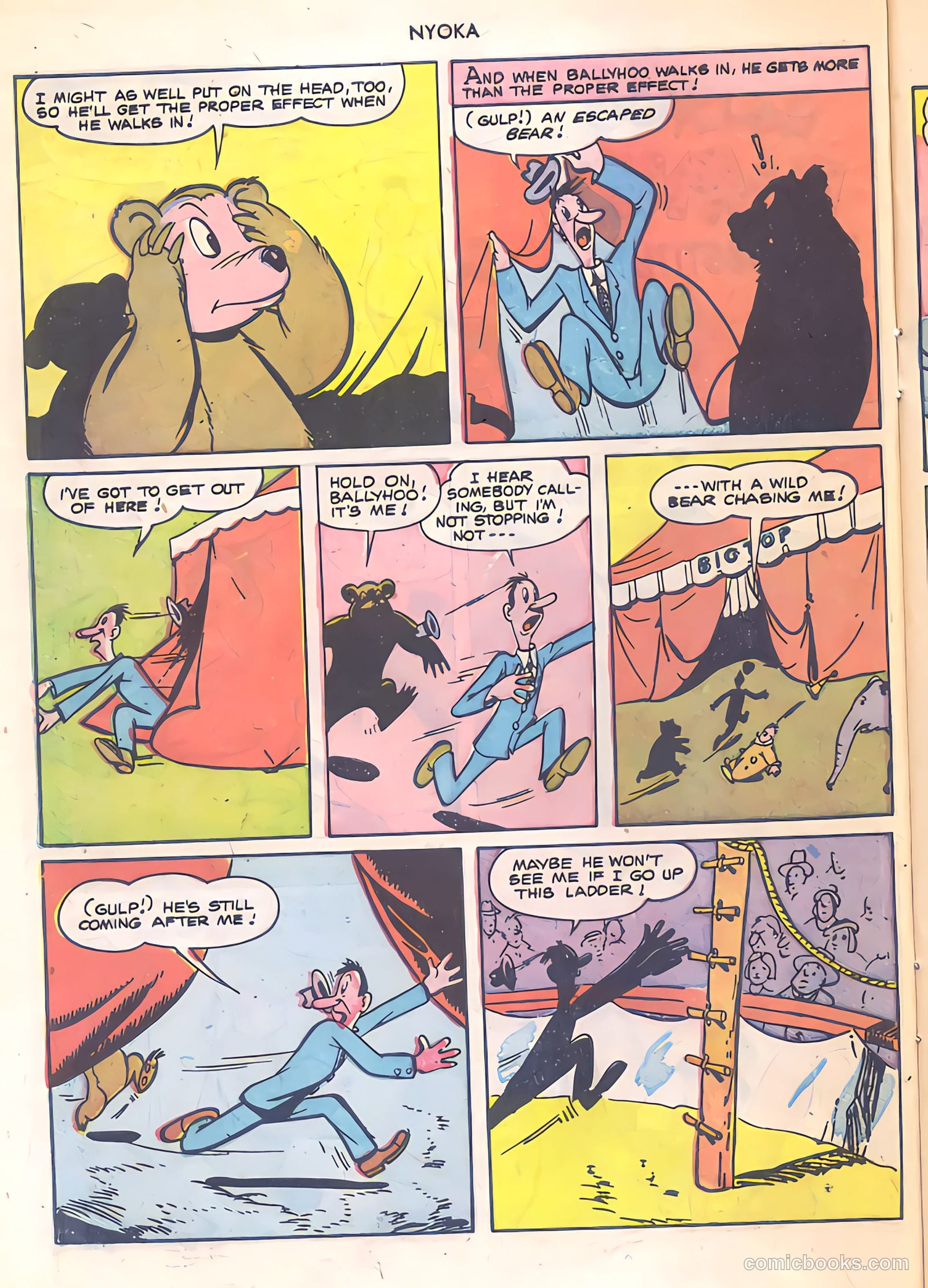 Nyoka the Jungle Girl #54 — page 22 of 52