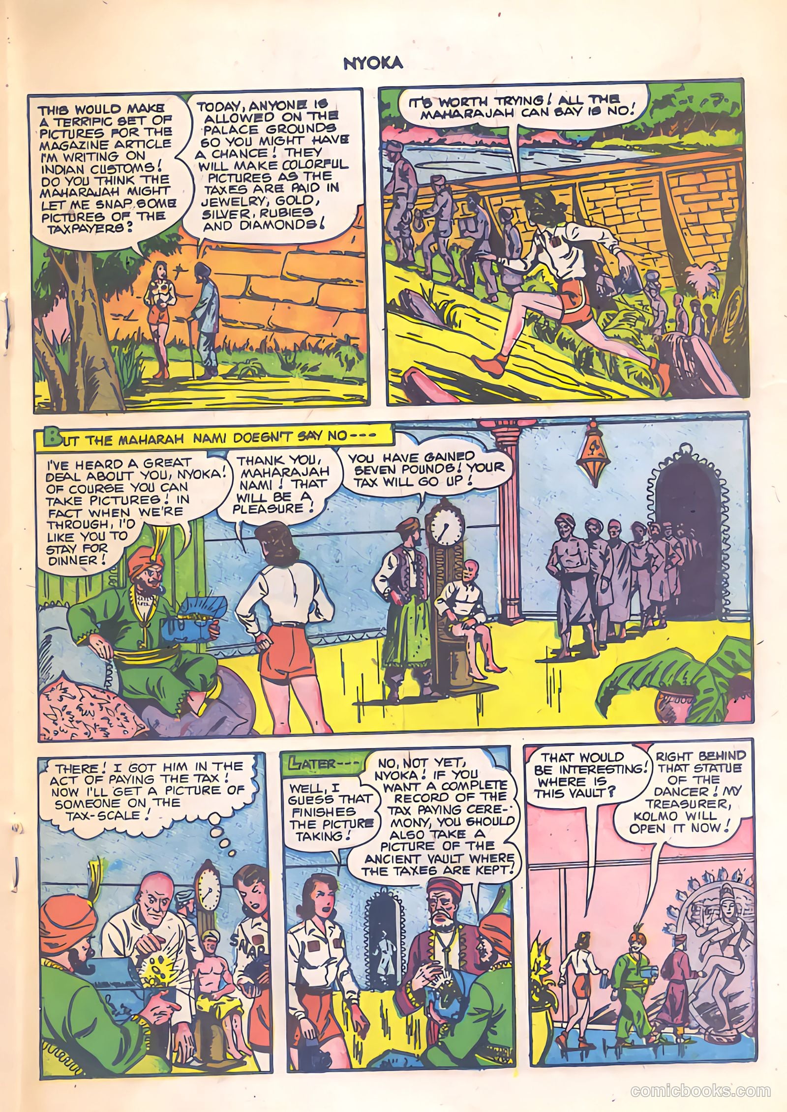 Nyoka the Jungle Girl #54 — page 27 of 52