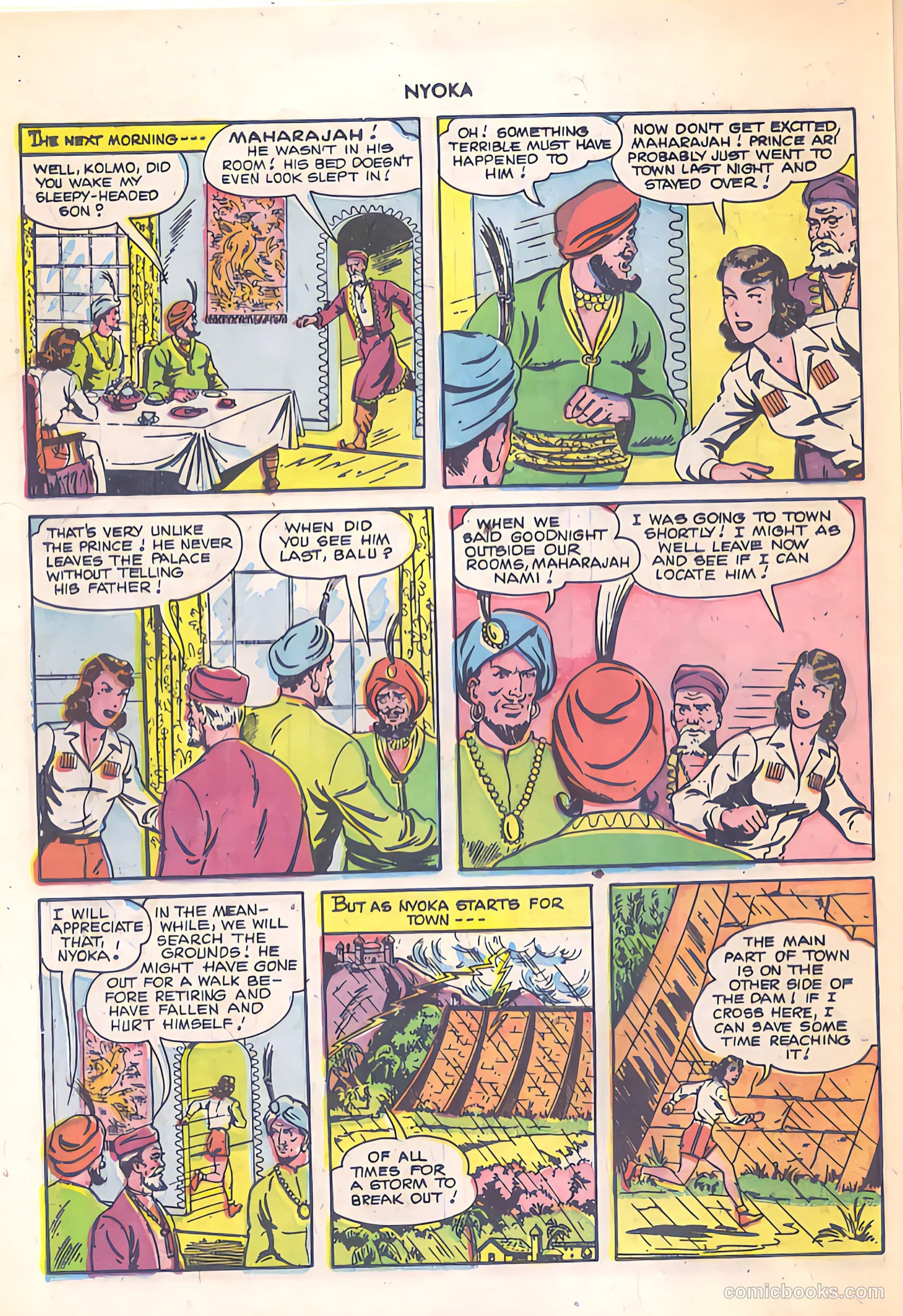 Nyoka the Jungle Girl #54 — page 30 of 52