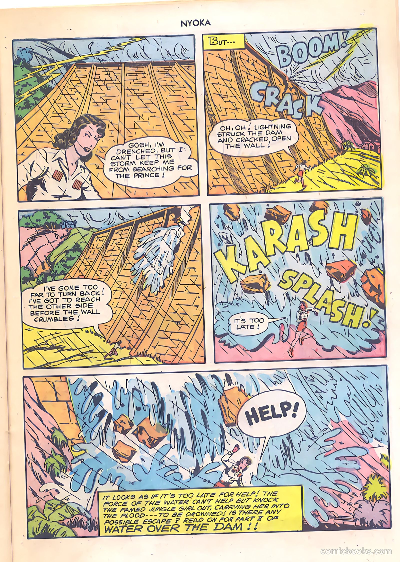 Nyoka the Jungle Girl #54 — page 31 of 52
