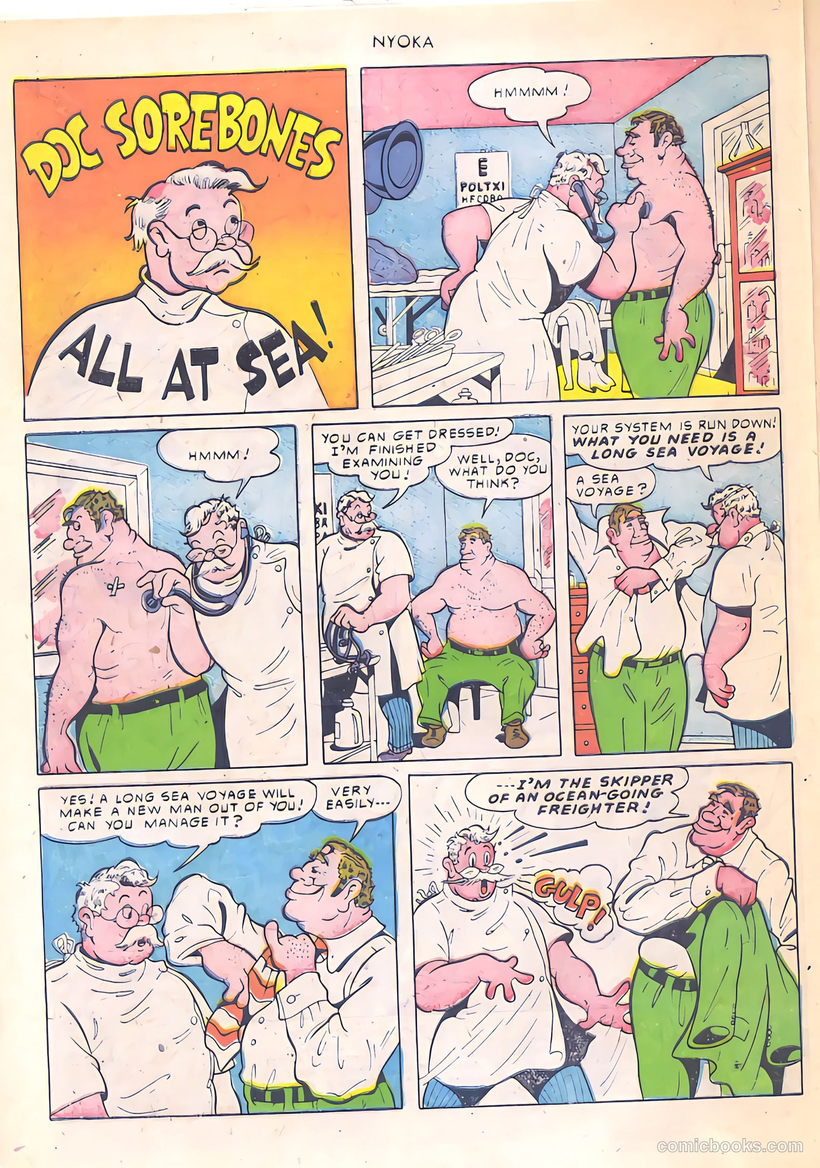 Nyoka the Jungle Girl #54 — page 32 of 52