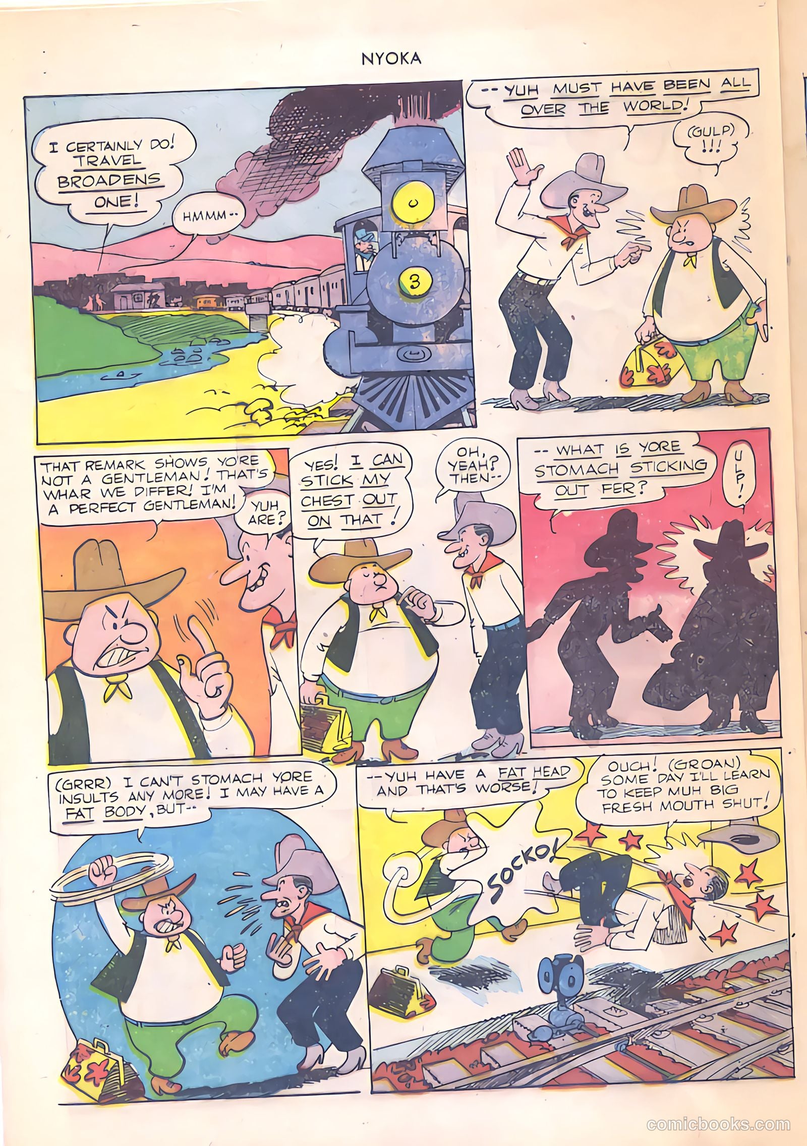 Nyoka the Jungle Girl #54 — page 36 of 52