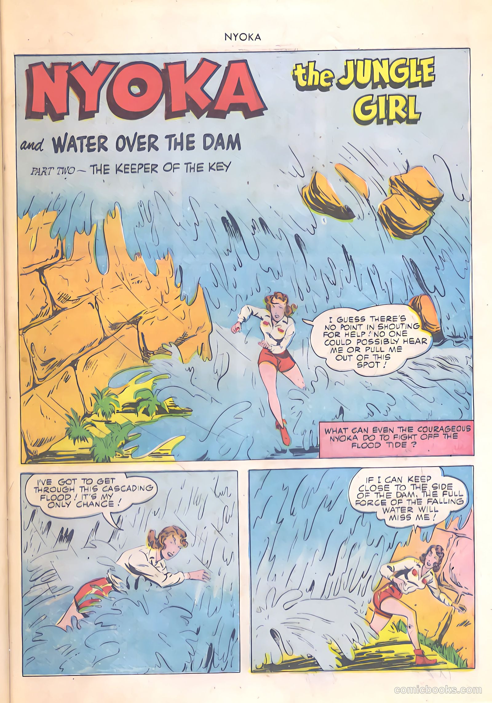 Nyoka the Jungle Girl #54 — page 37 of 52