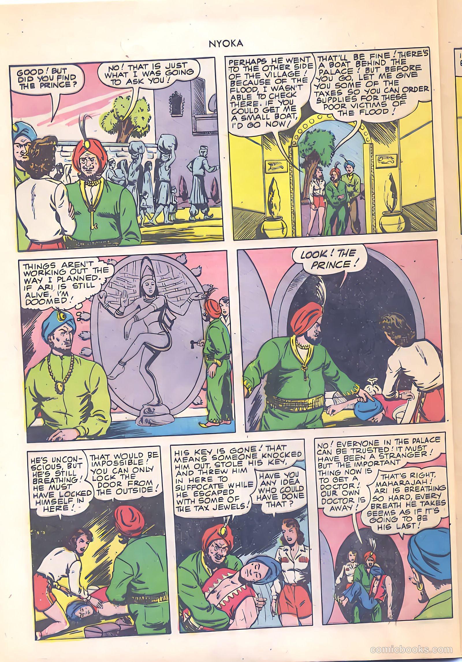 Nyoka the Jungle Girl #54 — page 40 of 52